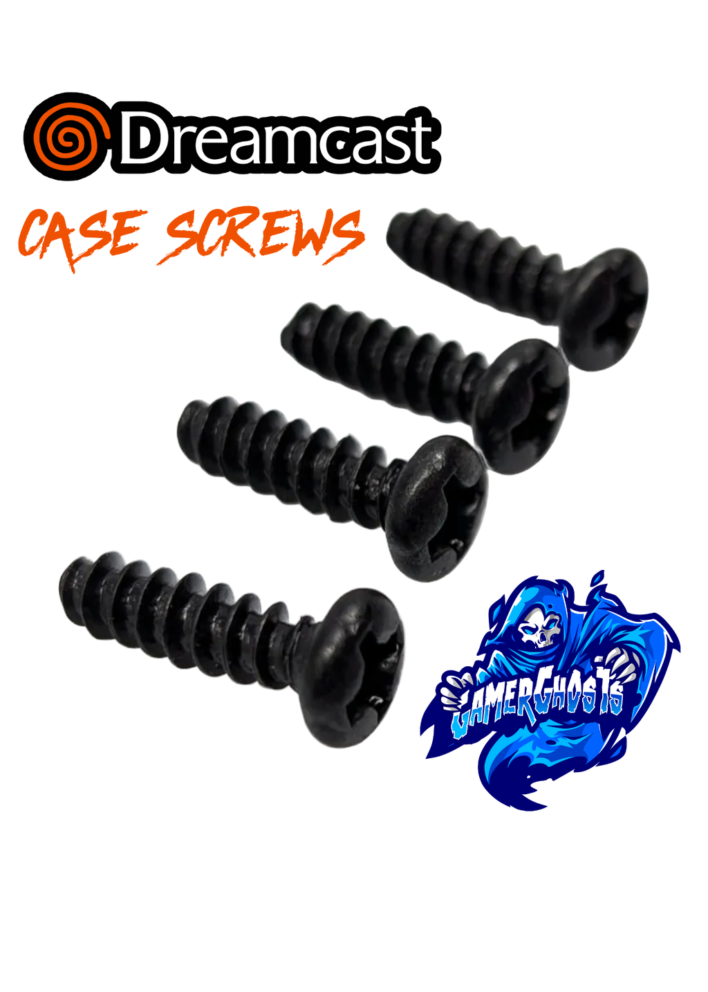 Sega Dreamcast Brand New Replacement Case / Shell Screws