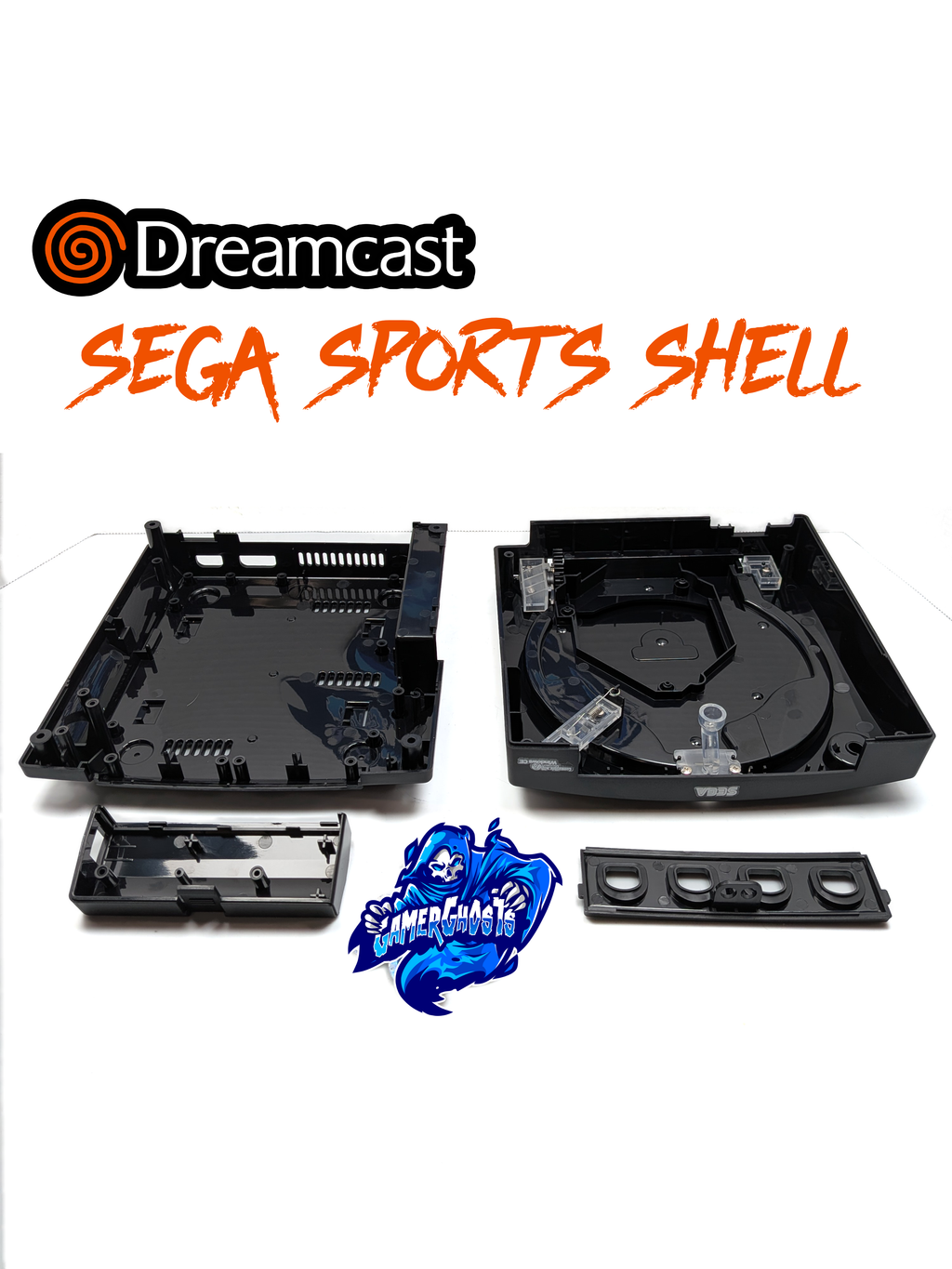 Sega Sports Dreamcast Shell - New Replacement with all Labels