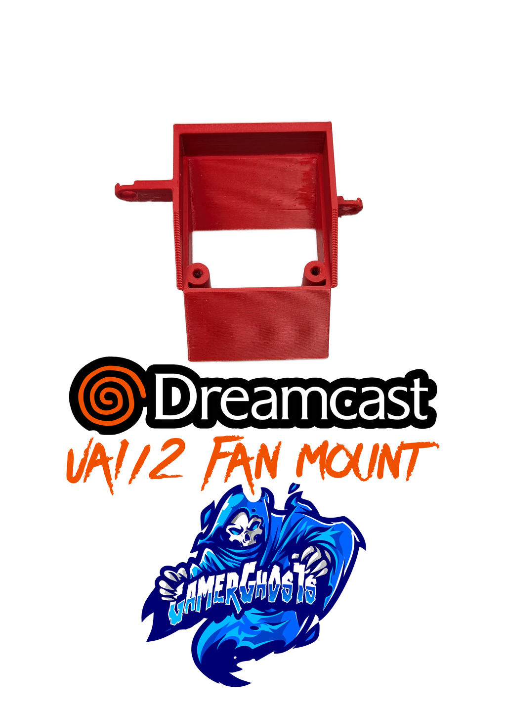 Sega Dreamcast VA1 / VA2.1 Fan Mount / Shroud