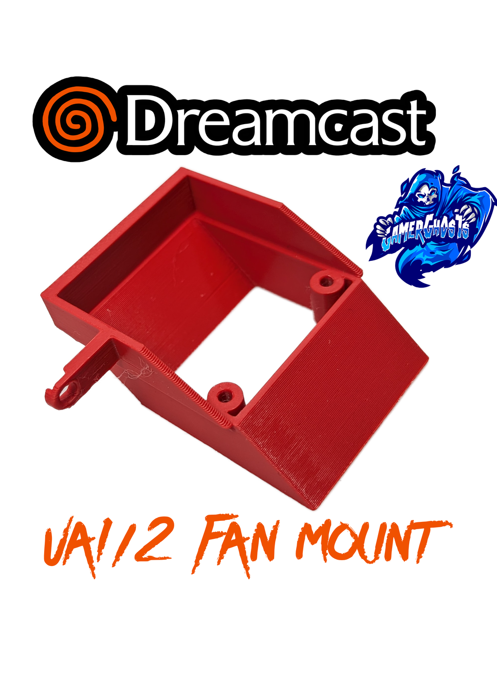 Sega Dreamcast VA1 / VA2.1 Fan Mount / Shroud