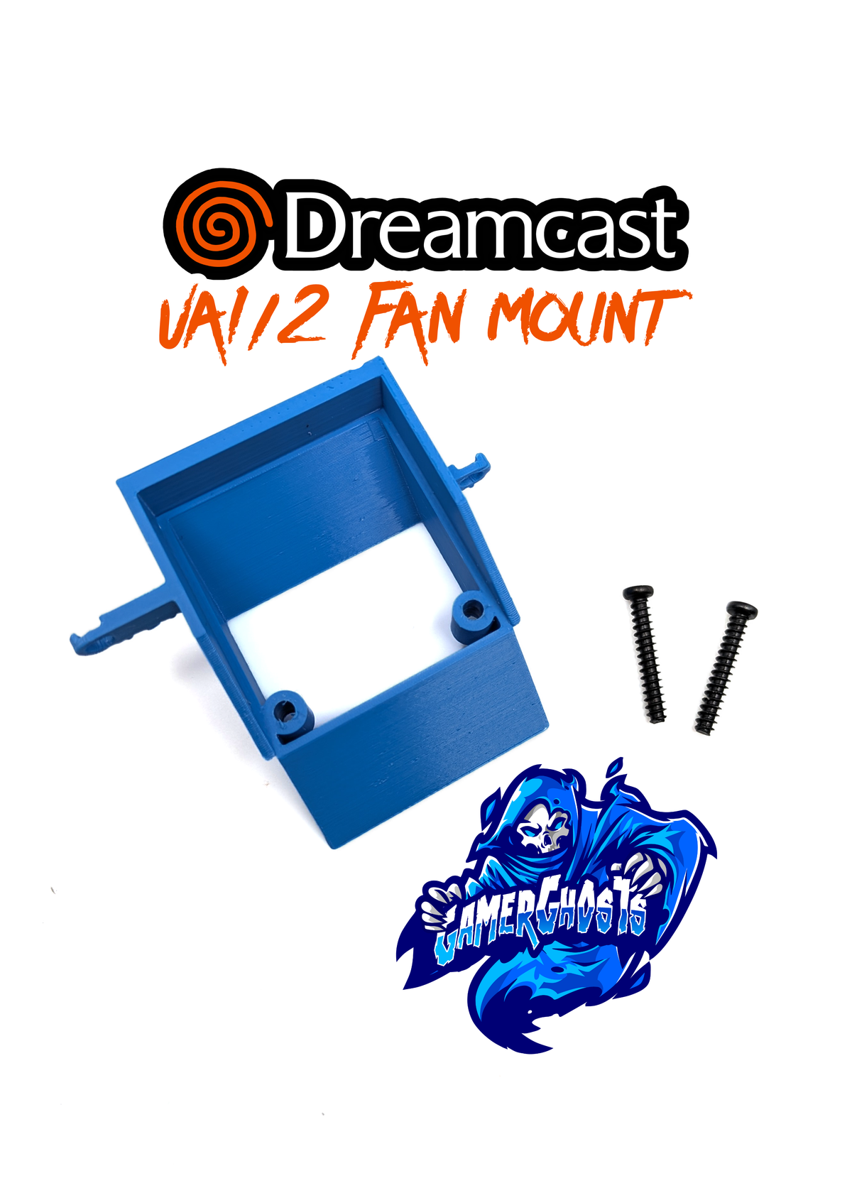 Sega Dreamcast VA1 / VA2.1 Fan Mount / Shroud