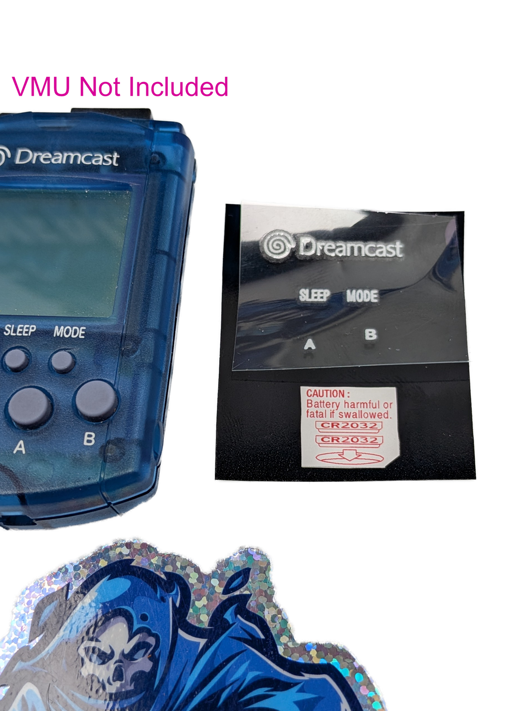 Sega Dreamcast VMU Labels / Decals