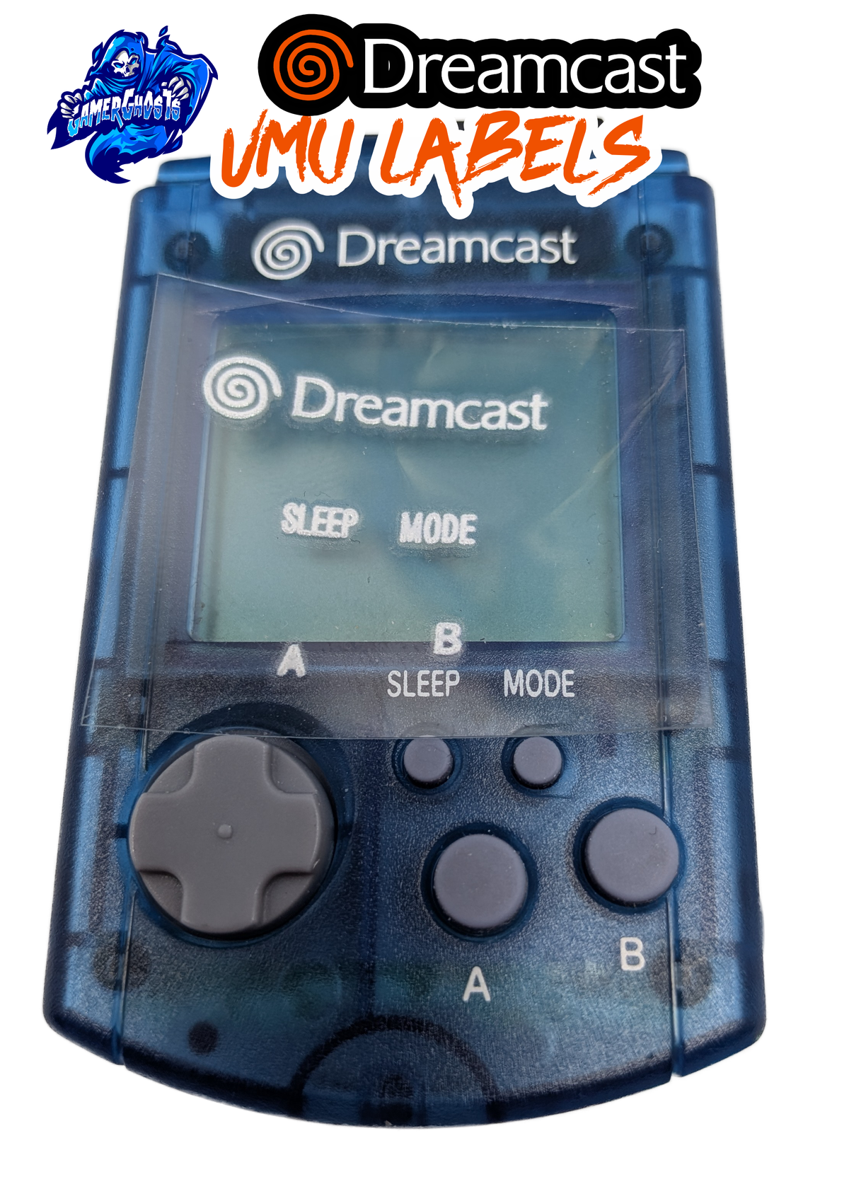 Sega Dreamcast VMU Labels / Decals