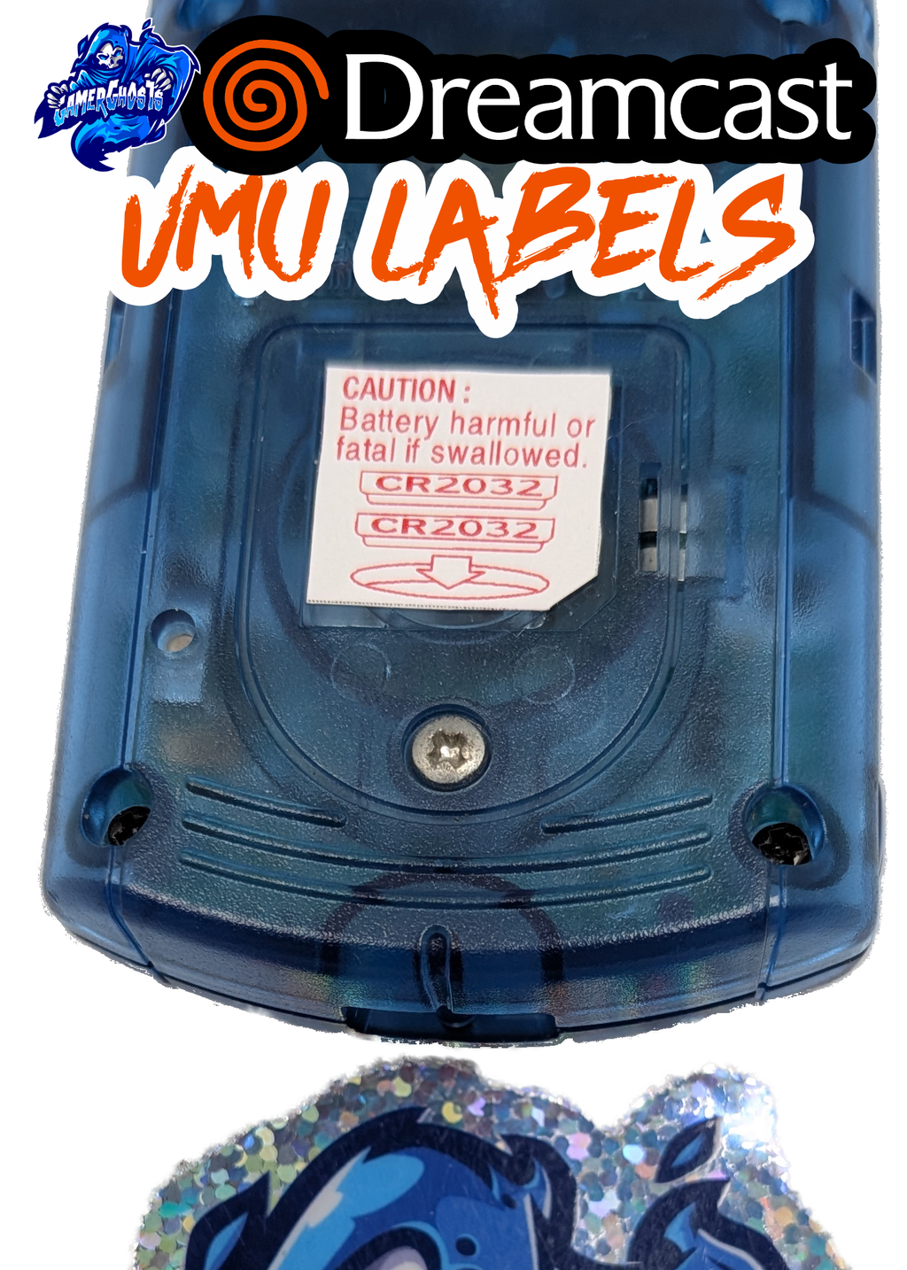 Sega Dreamcast VMU Labels / Decals