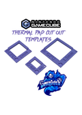 Nintendo GameCube Thermal Pad Cutout Templates / Guides