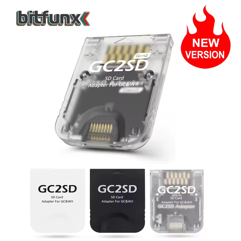 Nintendo Gamecube GC2SD Memory Card SD Adapter
