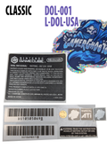 Nintendo GameCube Console Label / Decal / Sticker Set - USA / CAN - NTSC