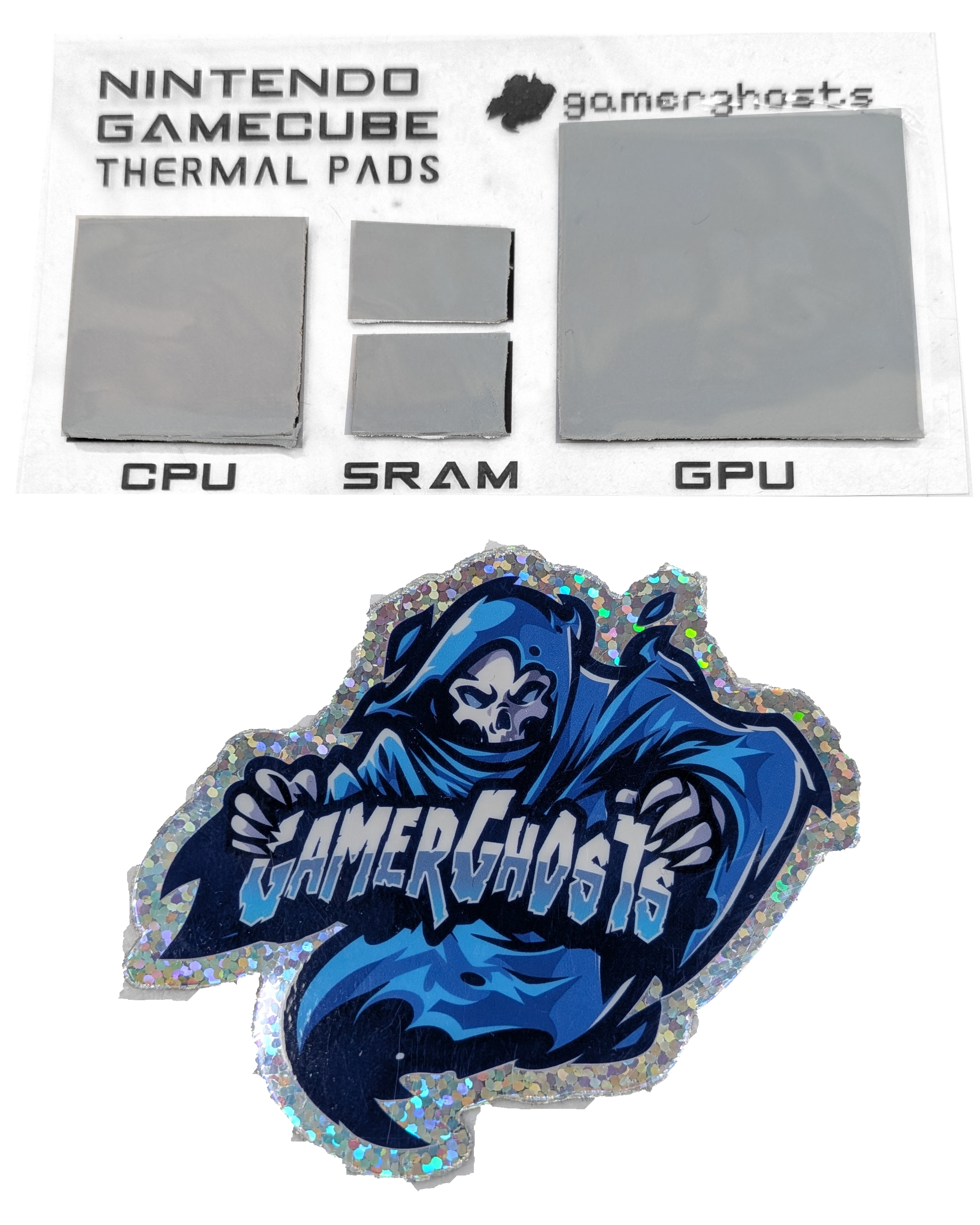 Nintendo Gamecube Thermal Pad / Pads Set - High Thermal Conductivity