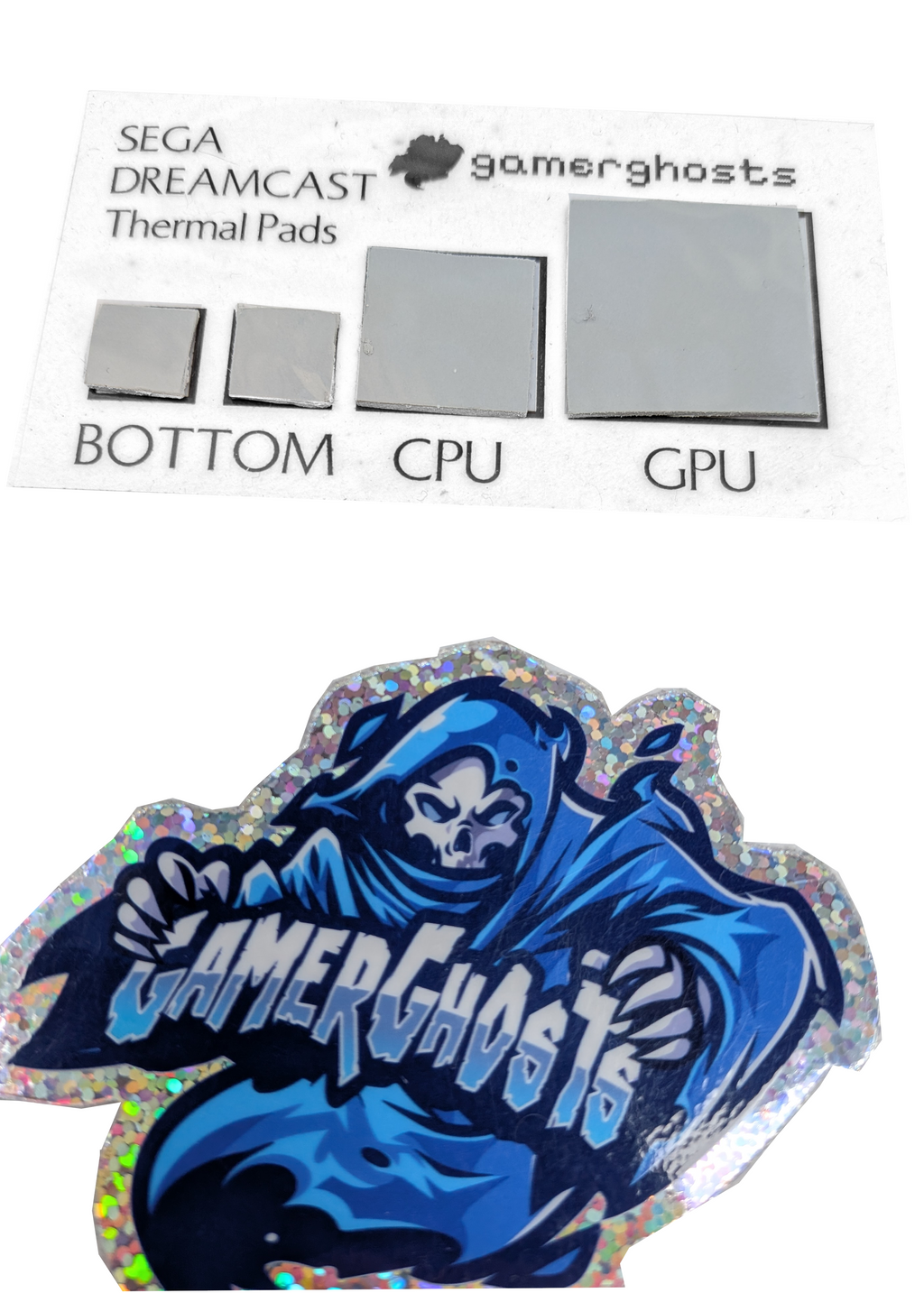 Sega Dreamcast Thermal Pad / Pads Set - High Thermal Conductivity