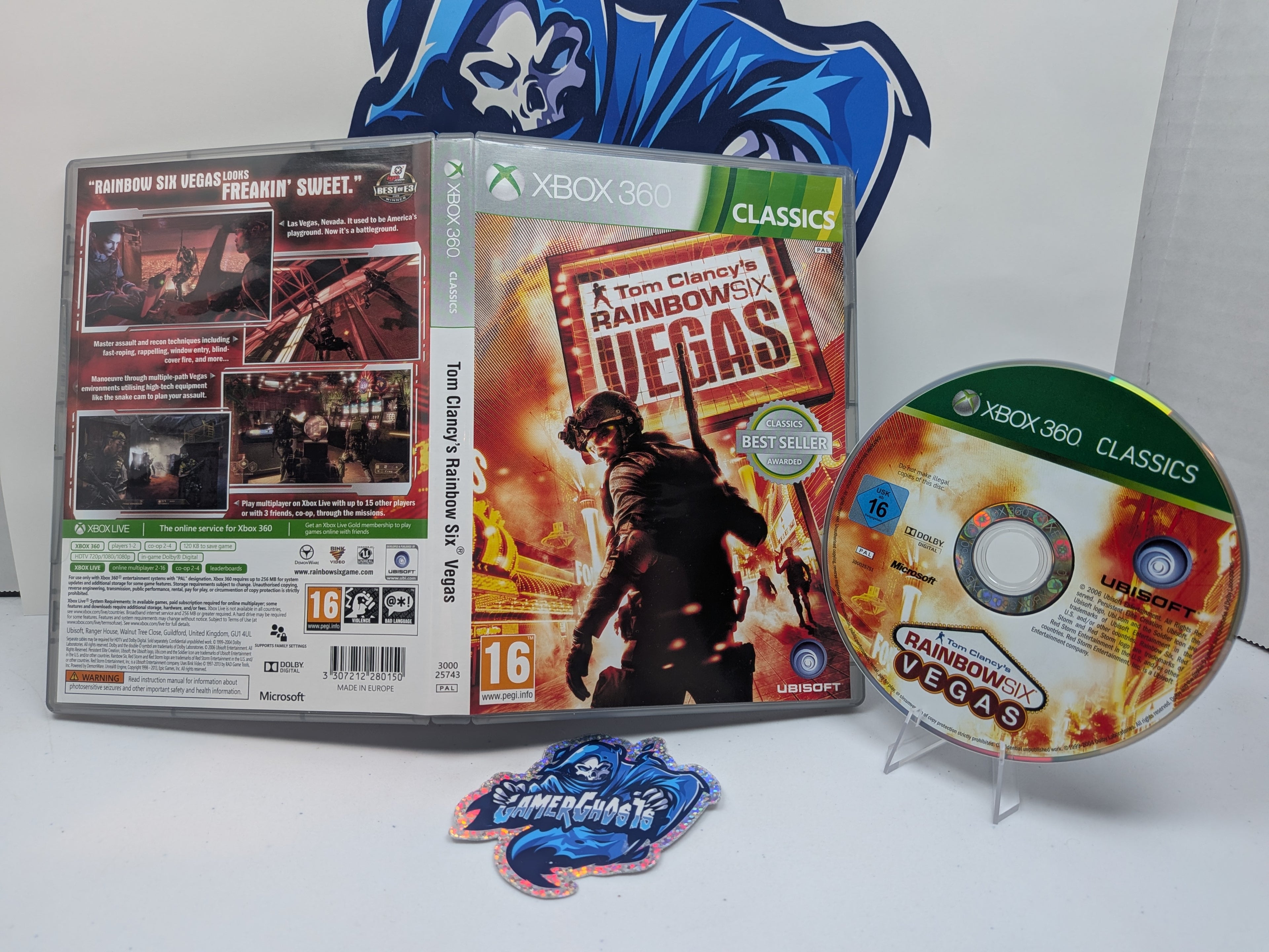 Tom Clancy's Rainbow Six Vegas - [Xbox 360] - Platinum Classics - Opened / New