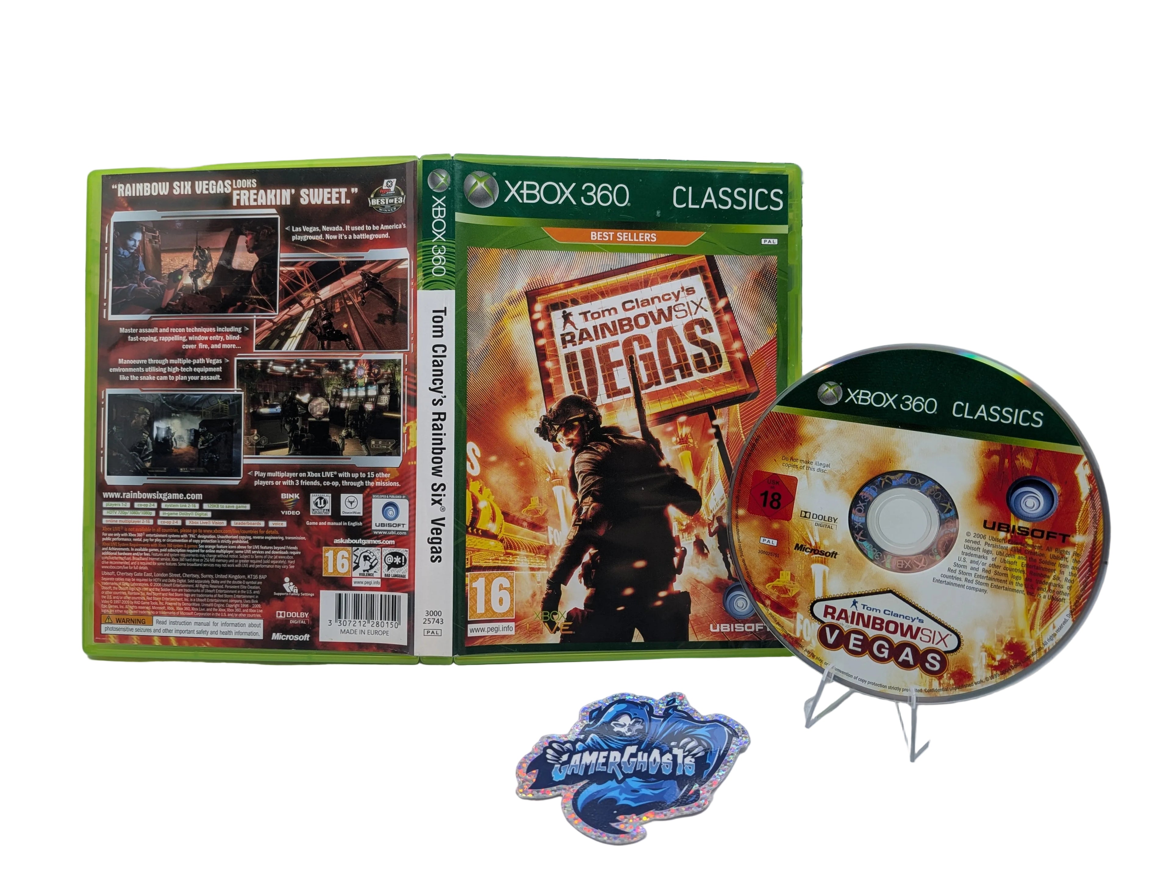 Tom Clancy's Rainbow Six Vegas - [Xbox 360] - Green Classics