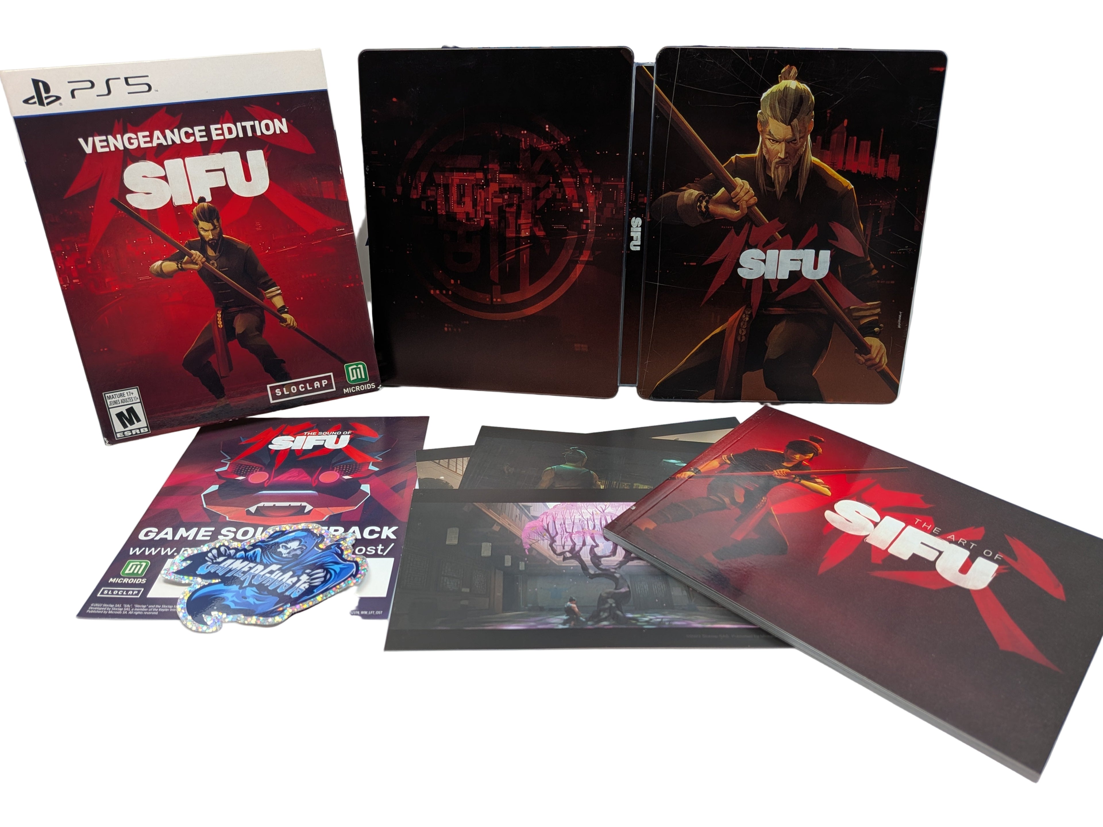 Sifu - [PS5] - No Game - Slip Cover + Steelbook + Extras