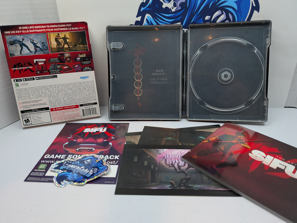 Sifu - [PS5] - No Game - Slip Cover + Steelbook + Extras