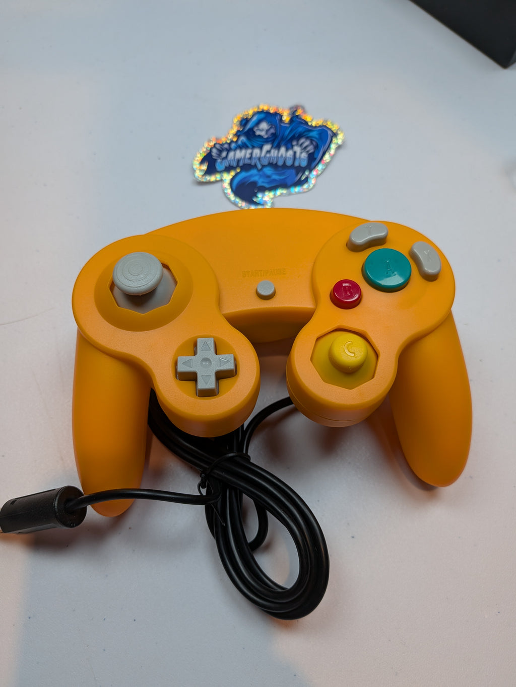 Nintendo Gamecube - Spice Orange - Noctua Fan Mod + PicoBoot Drive Delete + RGB LEDs