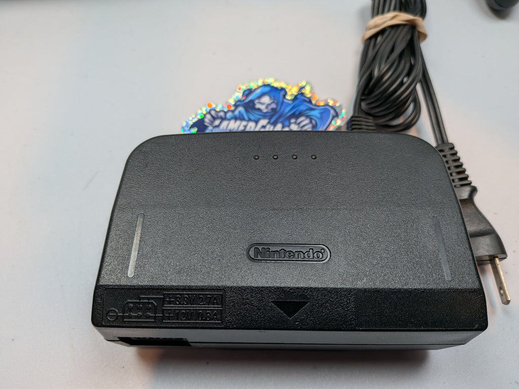 Nintendo 64 N64 Console - Crystal Clear Transparent White + RGB (Deblur/IGR) Mod