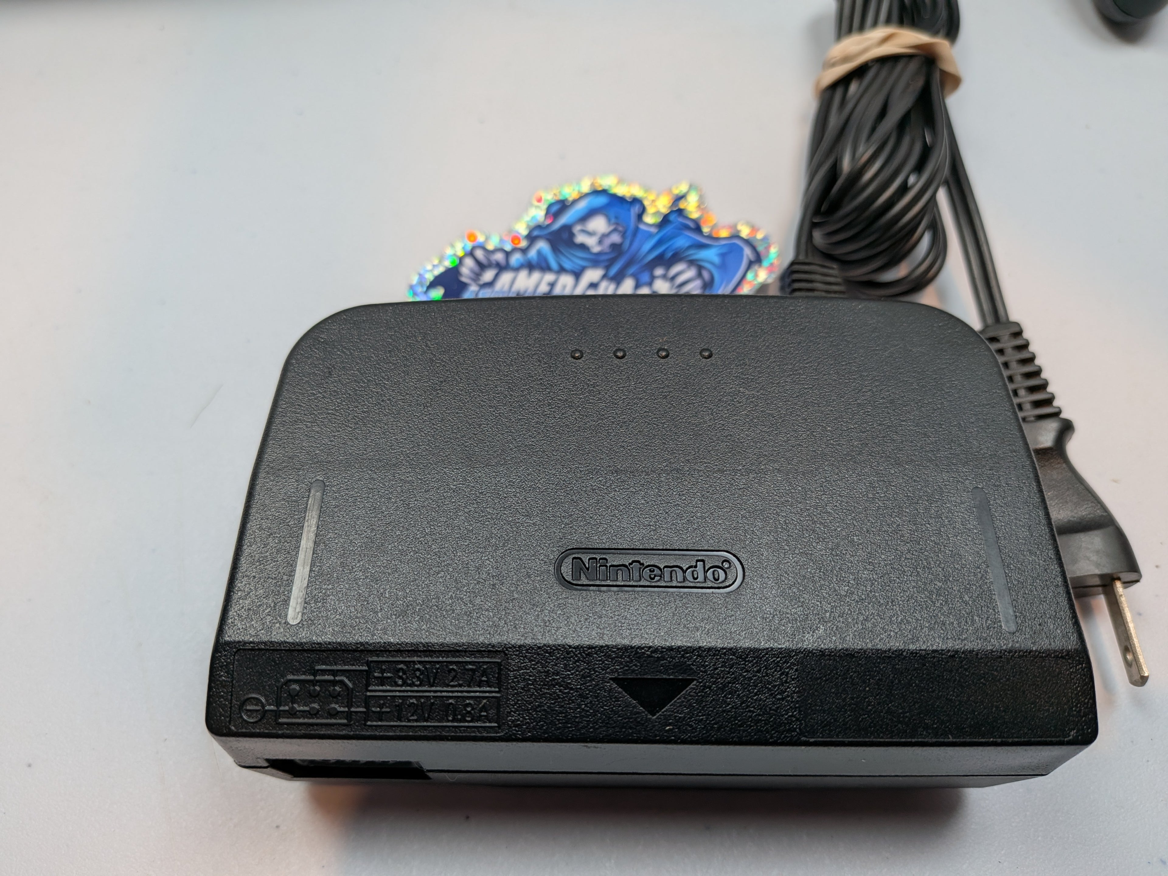 Nintendo 64 N64 Console - Crystal Clear Transparent White + RGB (Deblur/IGR) Mod