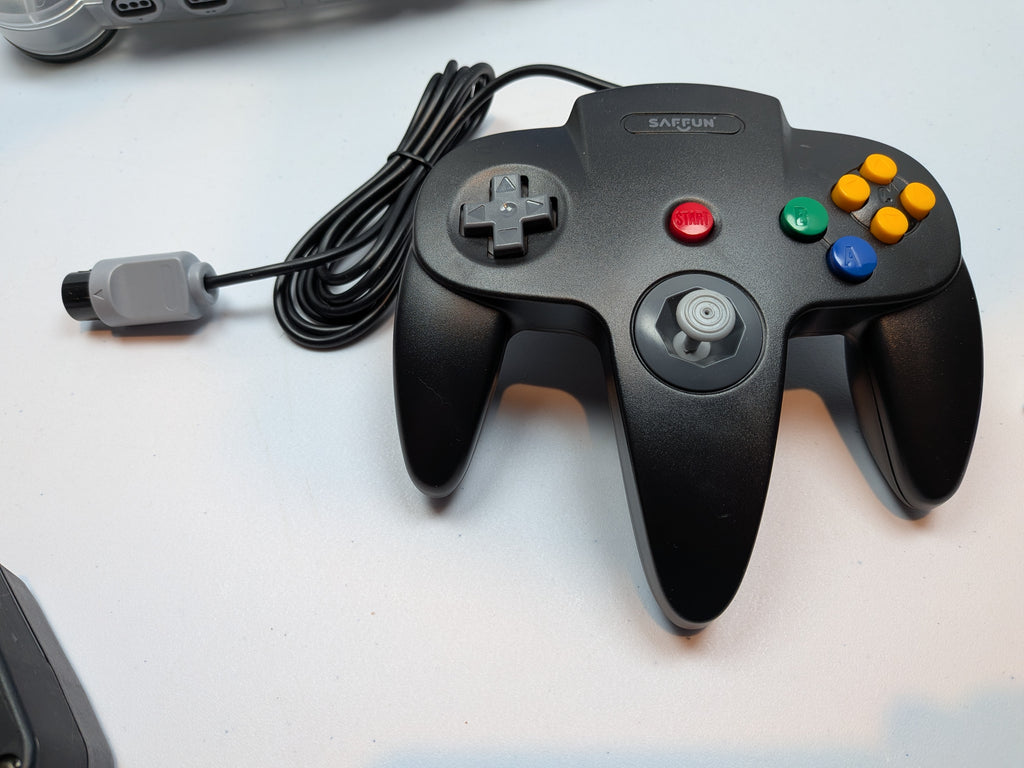 Nintendo 64 N64 Console - Crystal Clear Transparent White + RGB (Deblur/IGR) Mod