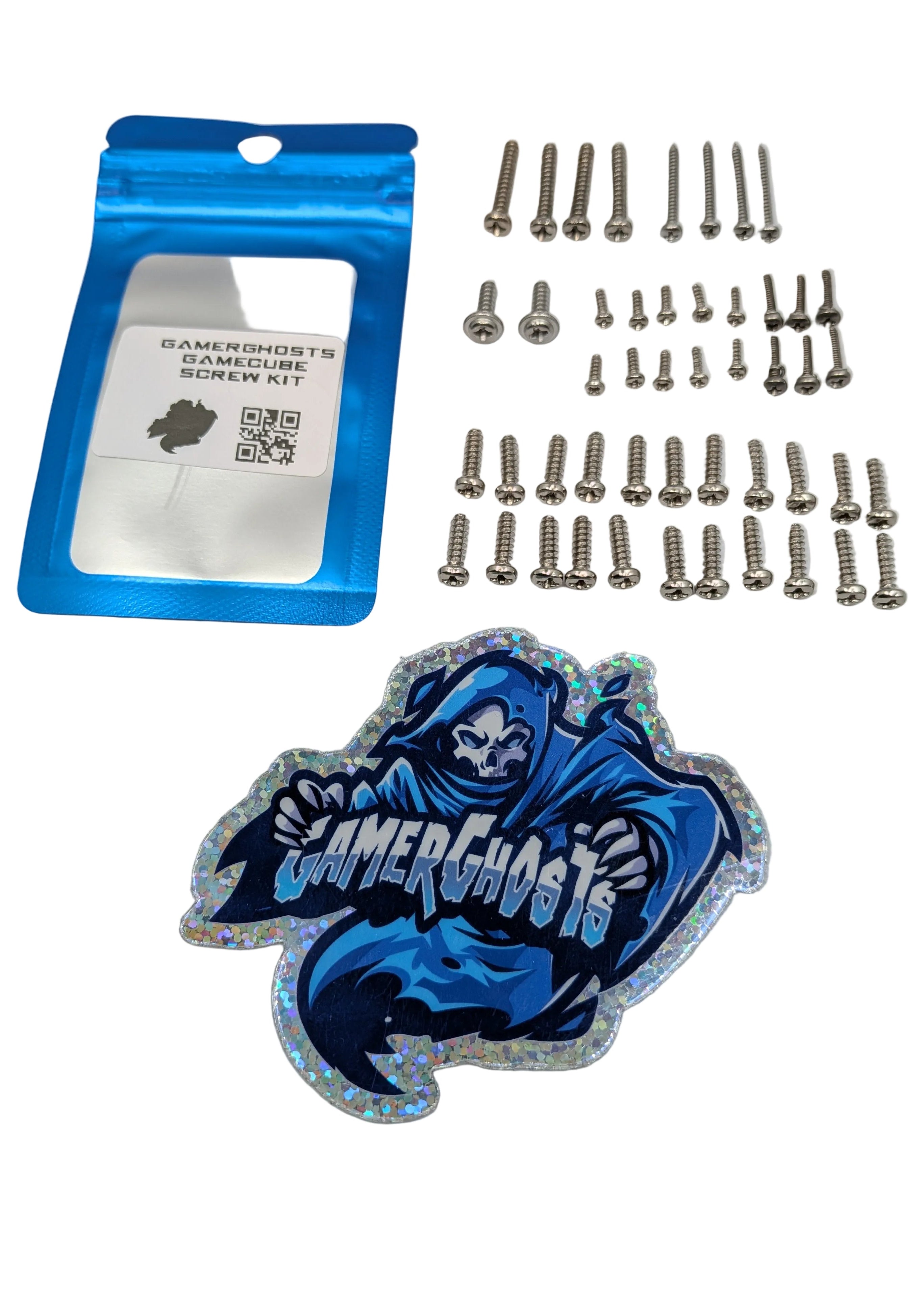 Nintendo GameCube Console Replacement Screw Kit / Set - New