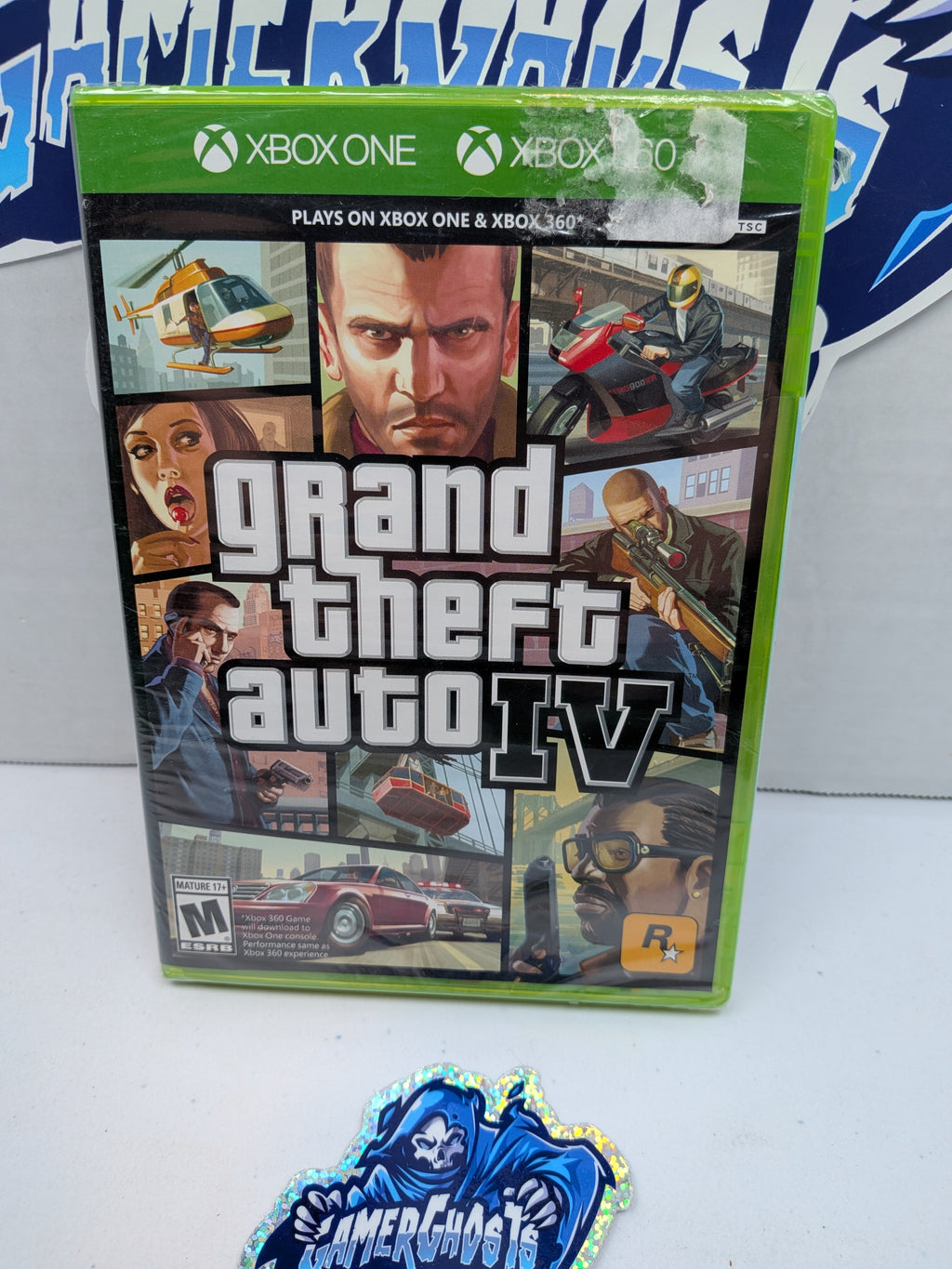Grand Theft Auto IV (Tallbox) - [Xbox 360 and Xbox One] - Sealed