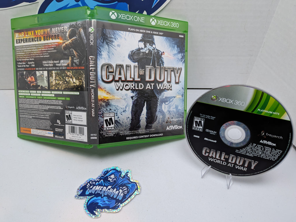 Call of Duty : World at War [Xbox 360 and Xbox One]