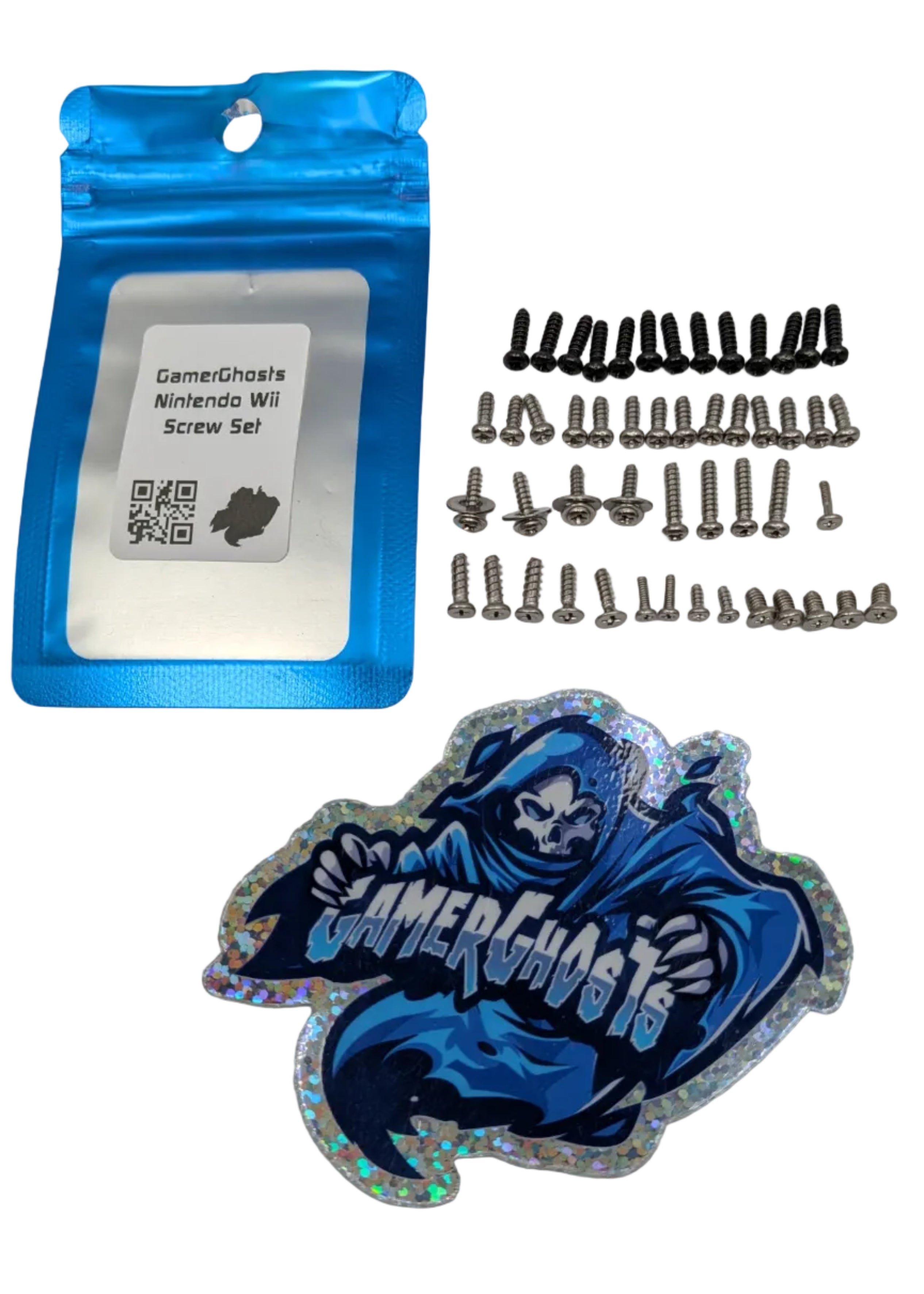 Nintendo Wii - New Complete Screw Set / Kit