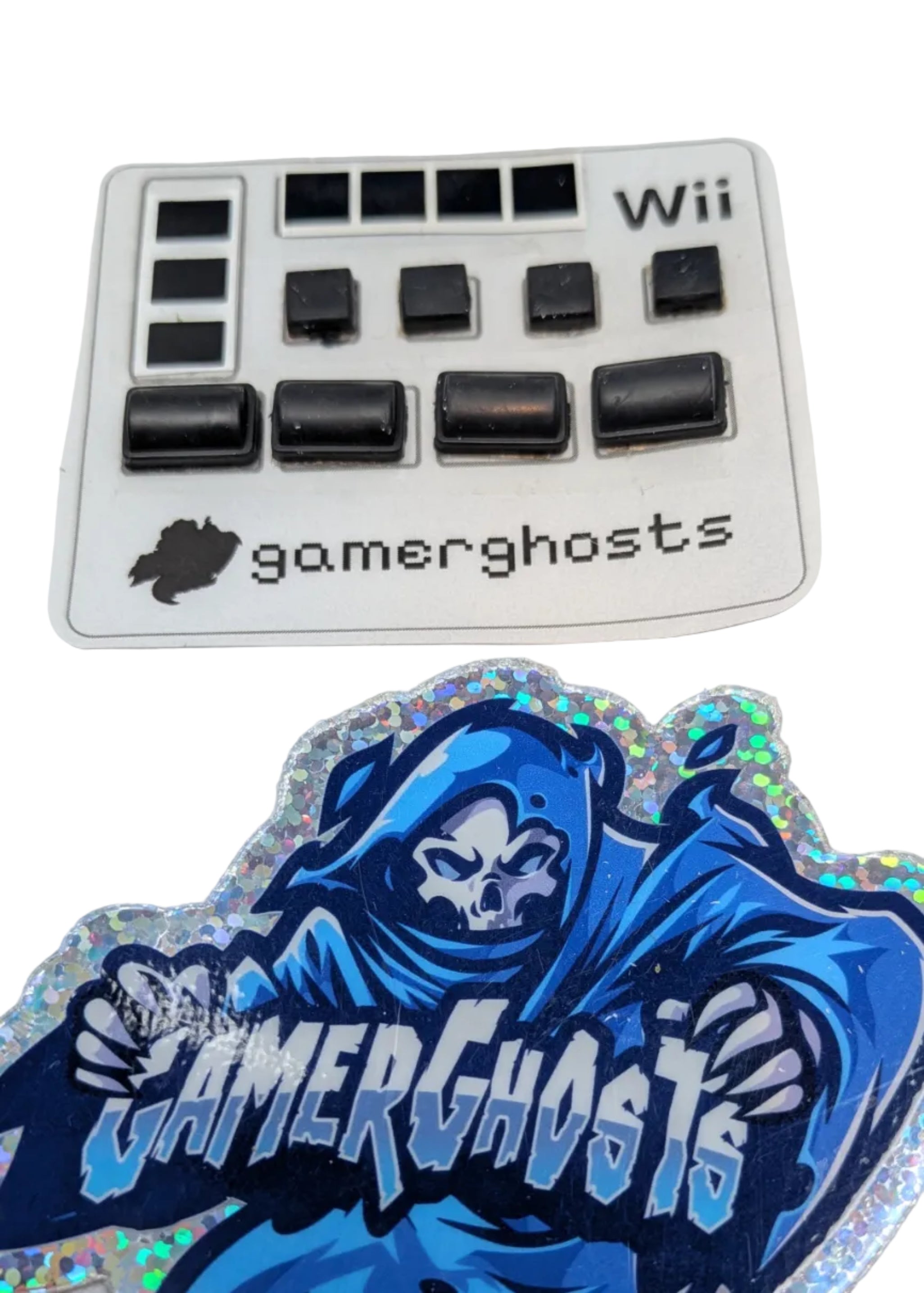 Nintendo Wii Replacement Feet and Screw Cover Stickers