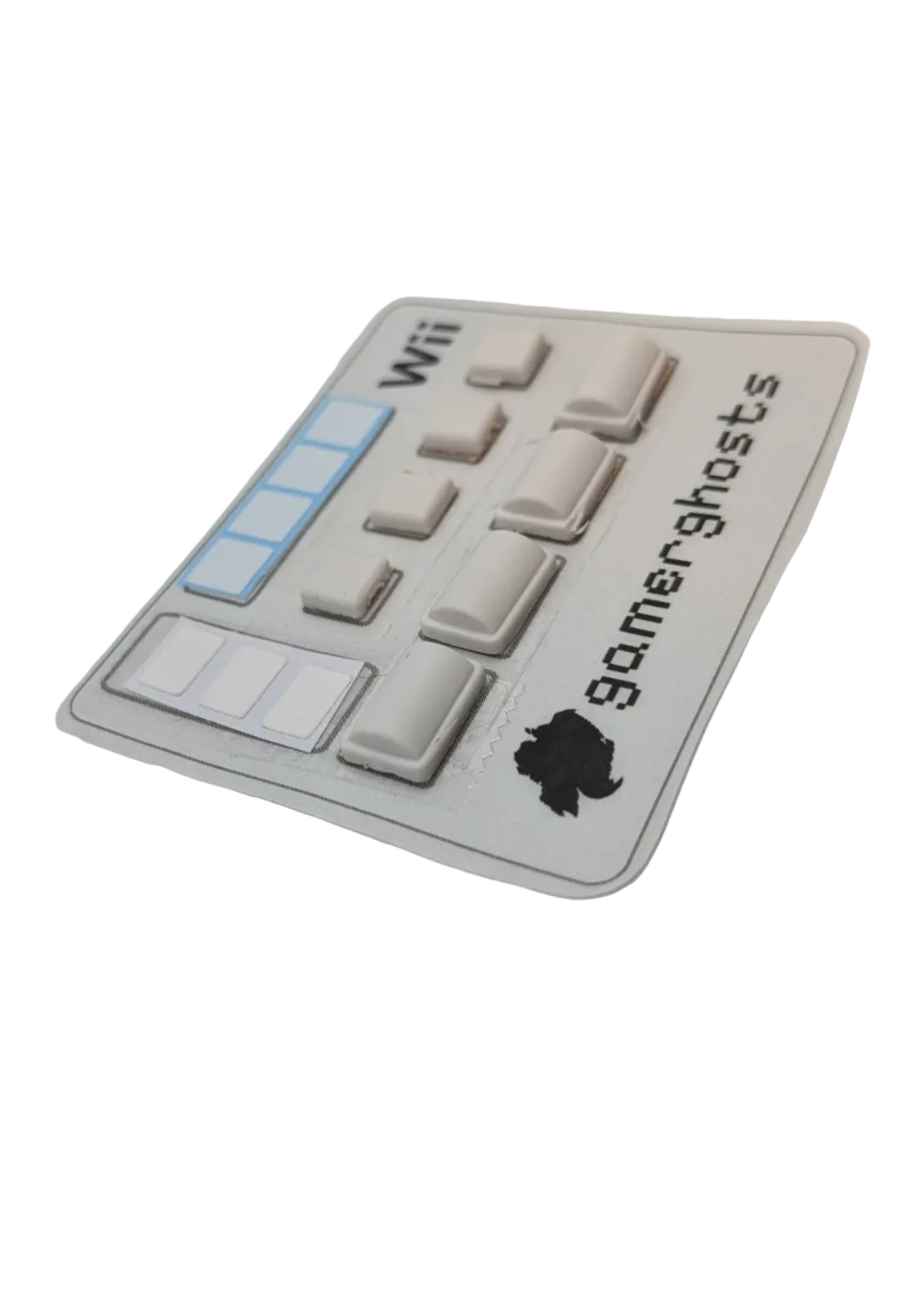 Nintendo Wii Replacement Feet and Screw Cover Stickers