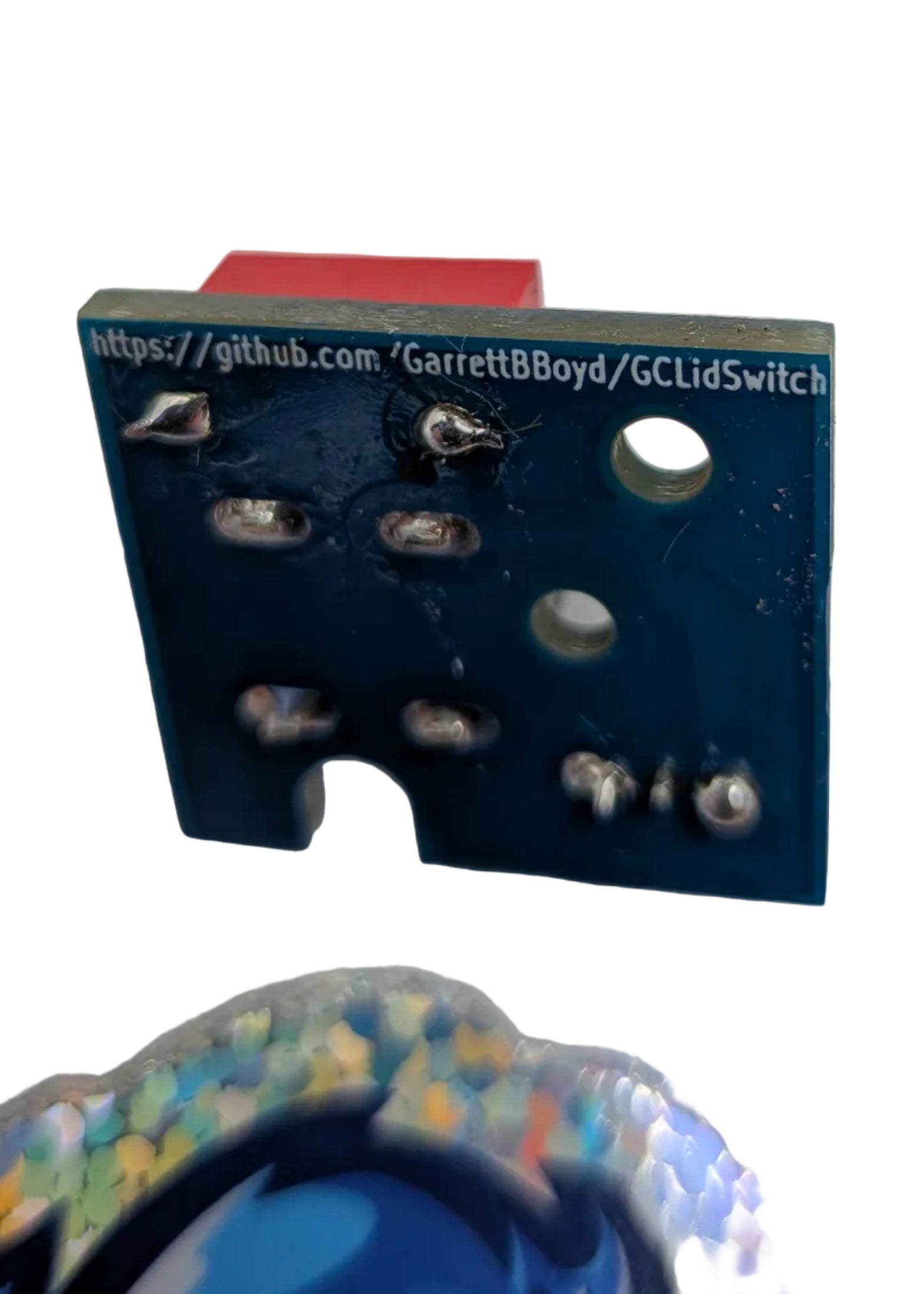 Nintendo GameCube Replacement Lid Switch with Bypass - by Garrett Boyd