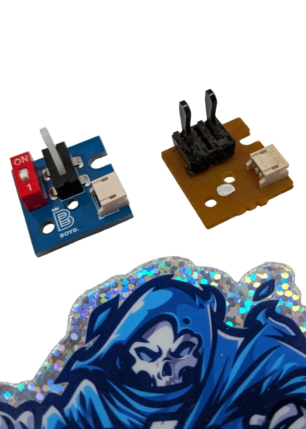 Nintendo GameCube Replacement Lid Switch with Bypass - by Garrett Boyd