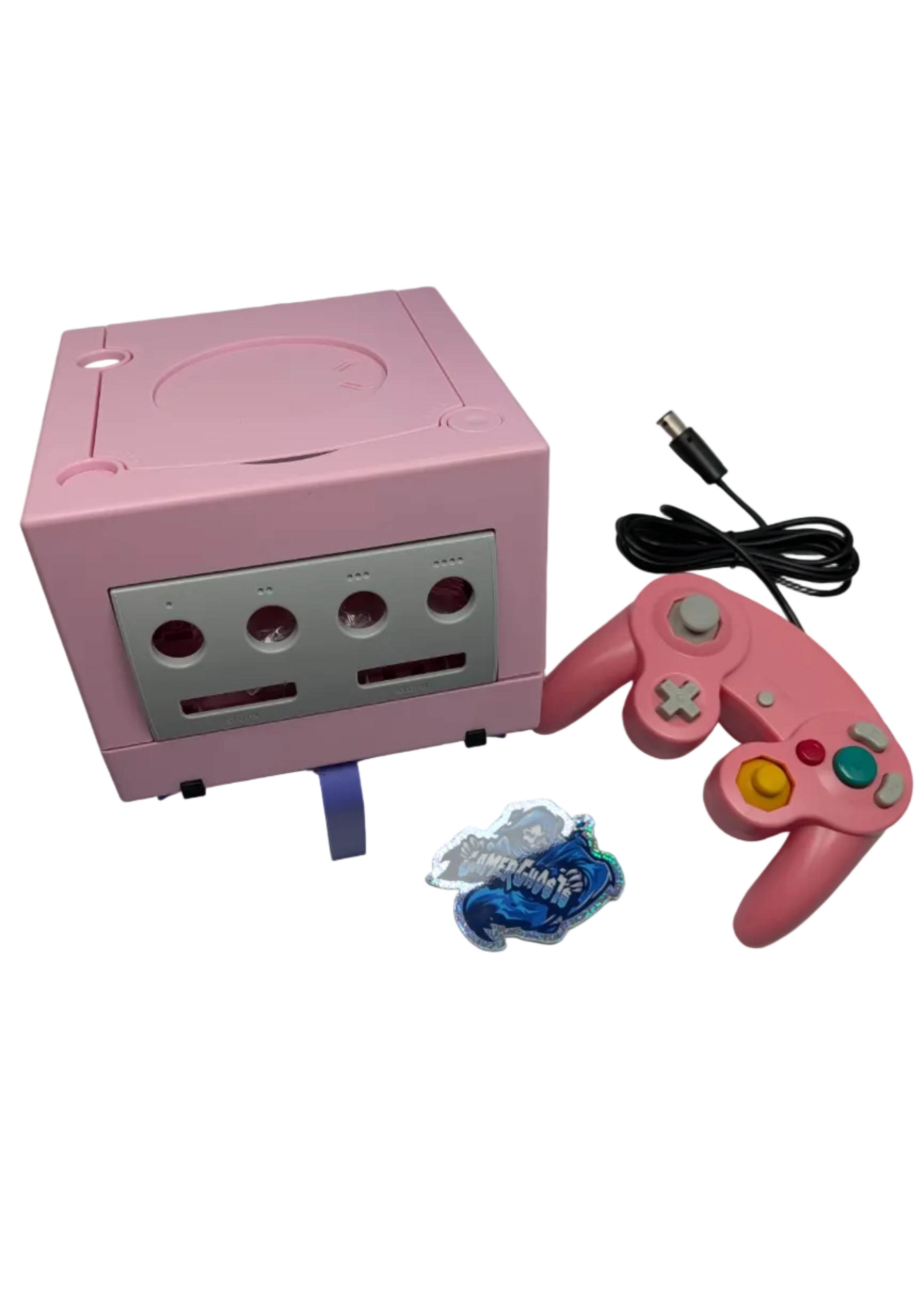 Nintendo GameCube Replacement Shell - Pink