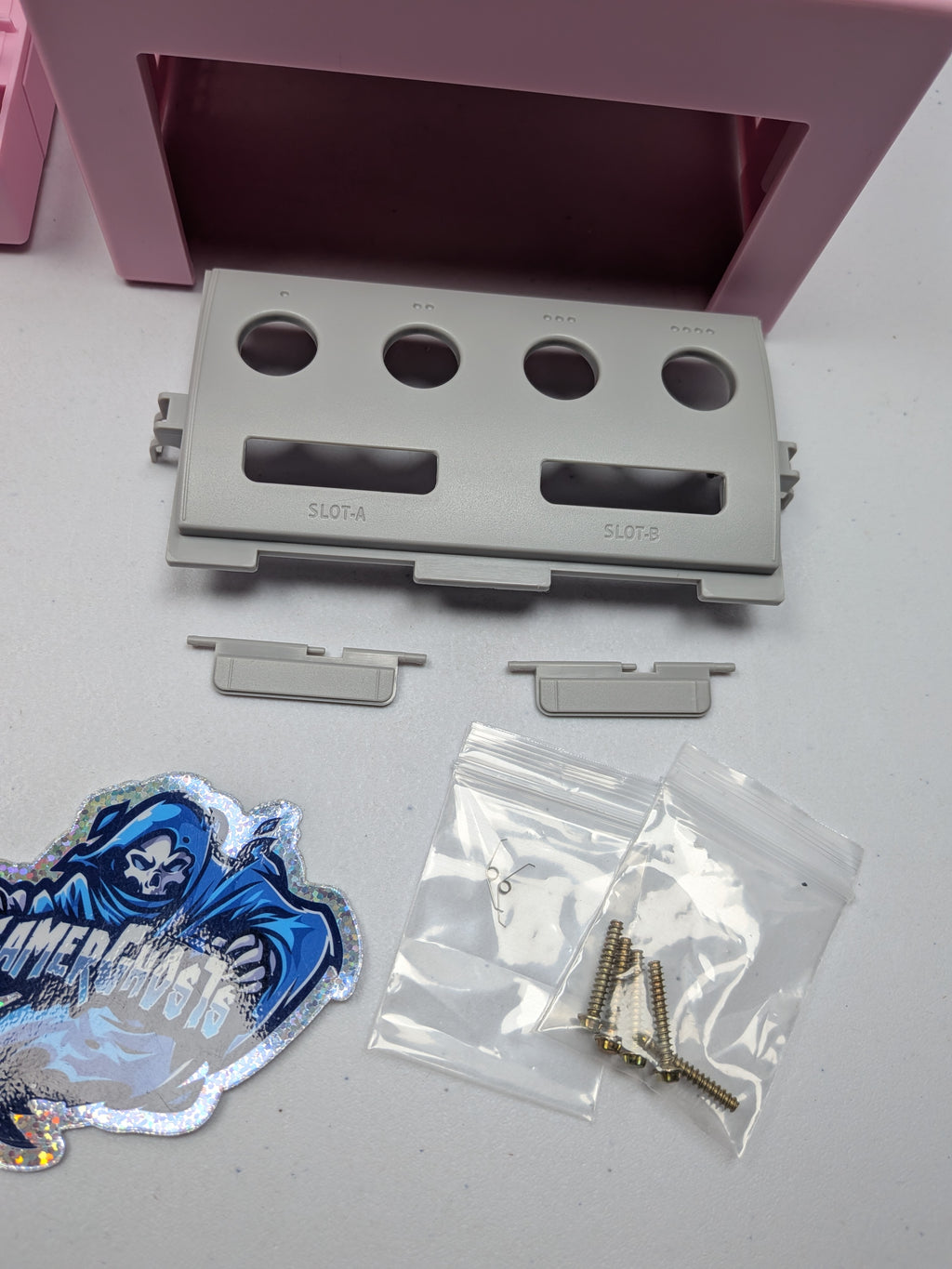 Nintendo GameCube Replacement Shell - Pink