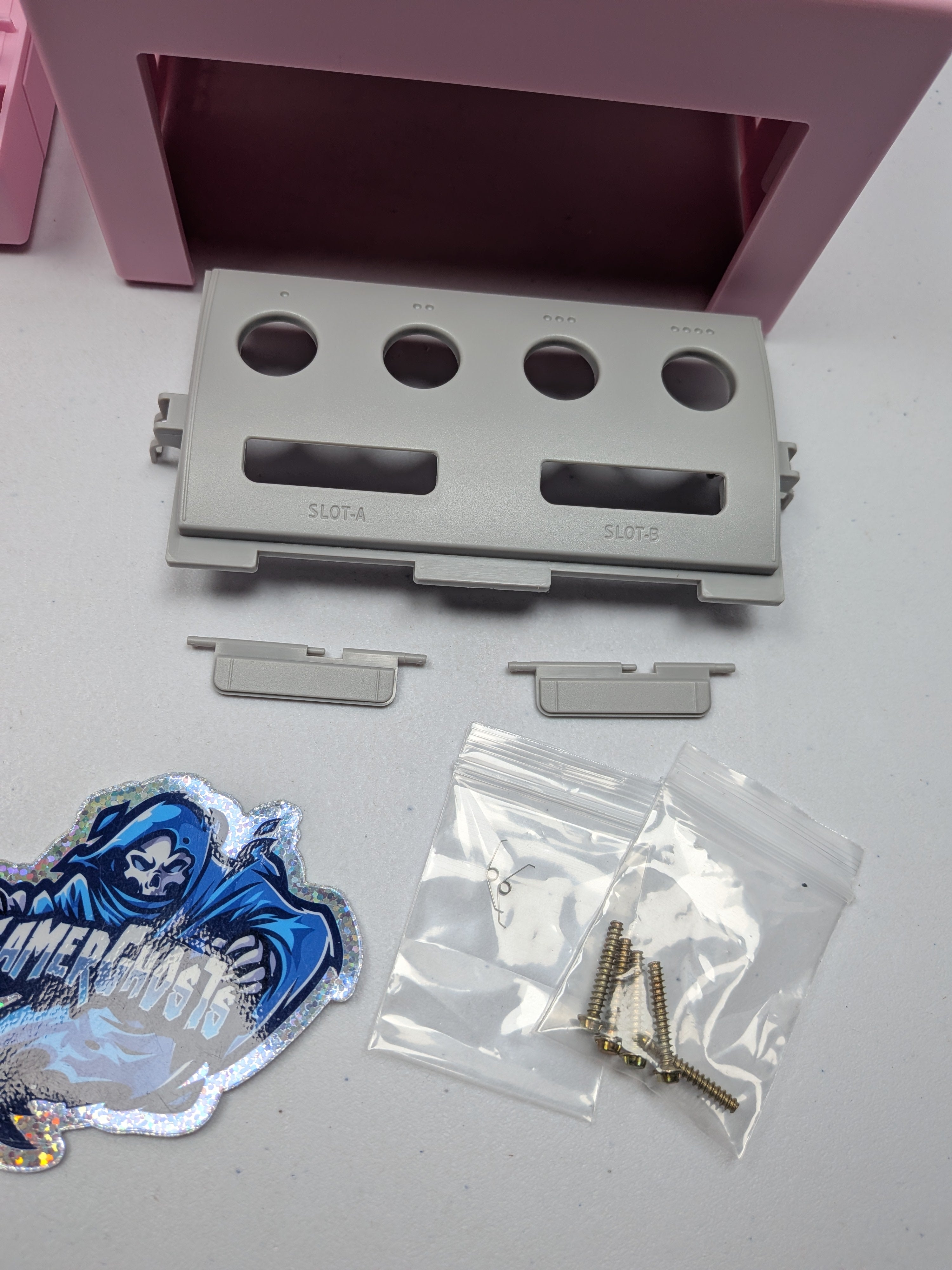 Nintendo GameCube Replacement Shell - Pink