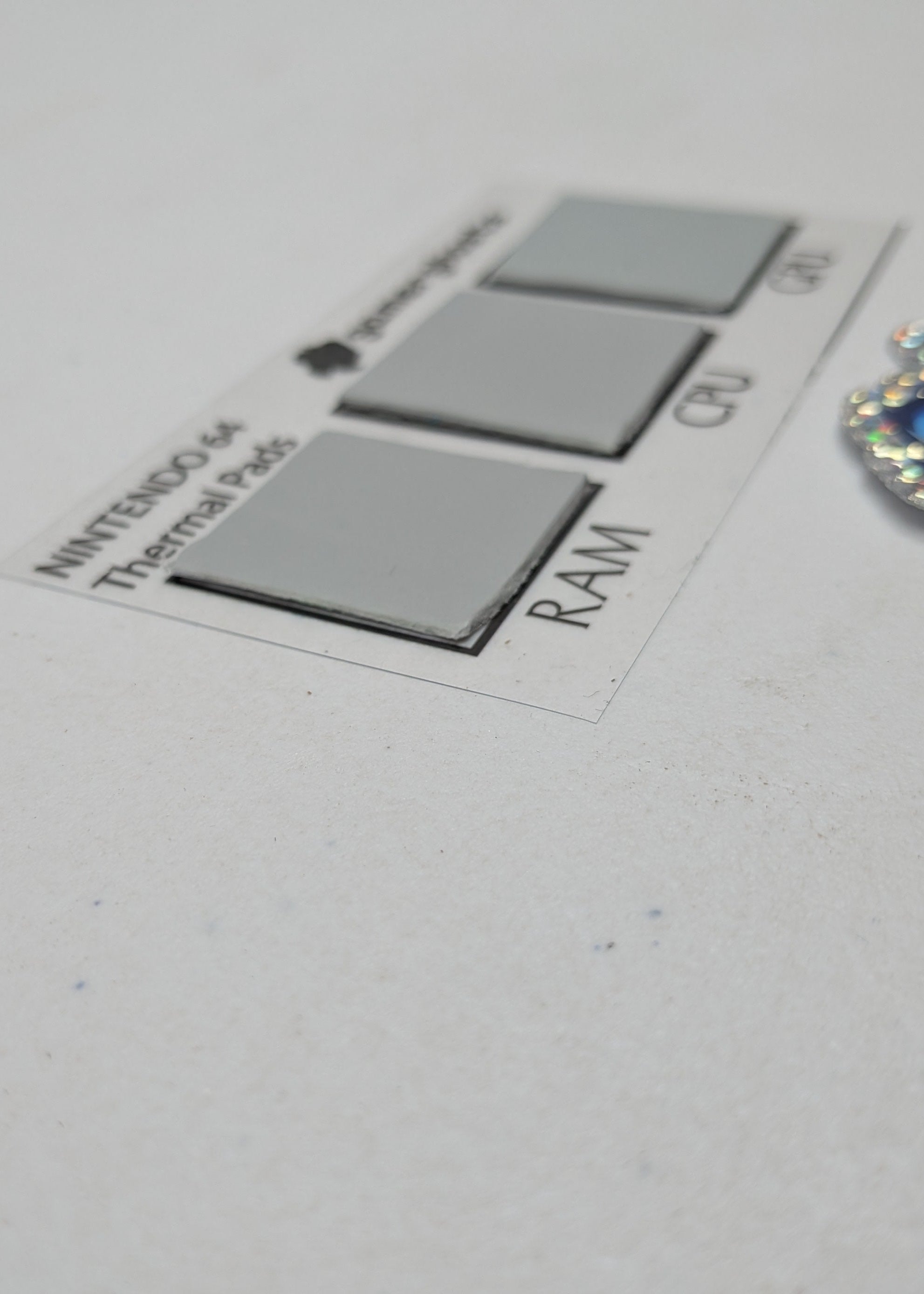 Nintendo 64 / N64 Thermal Pad / Pads Set - High Thermal Conductivity