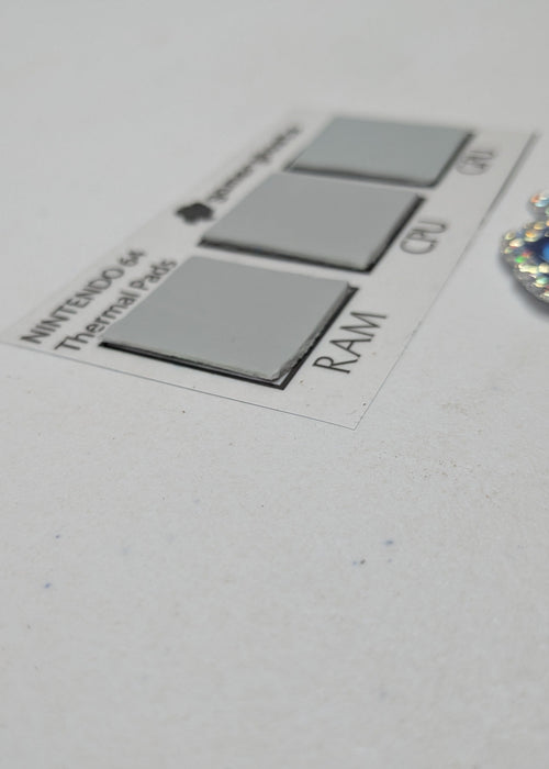 Nintendo 64 / N64 Thermal Pad / Pads Set - High Thermal Conductivity