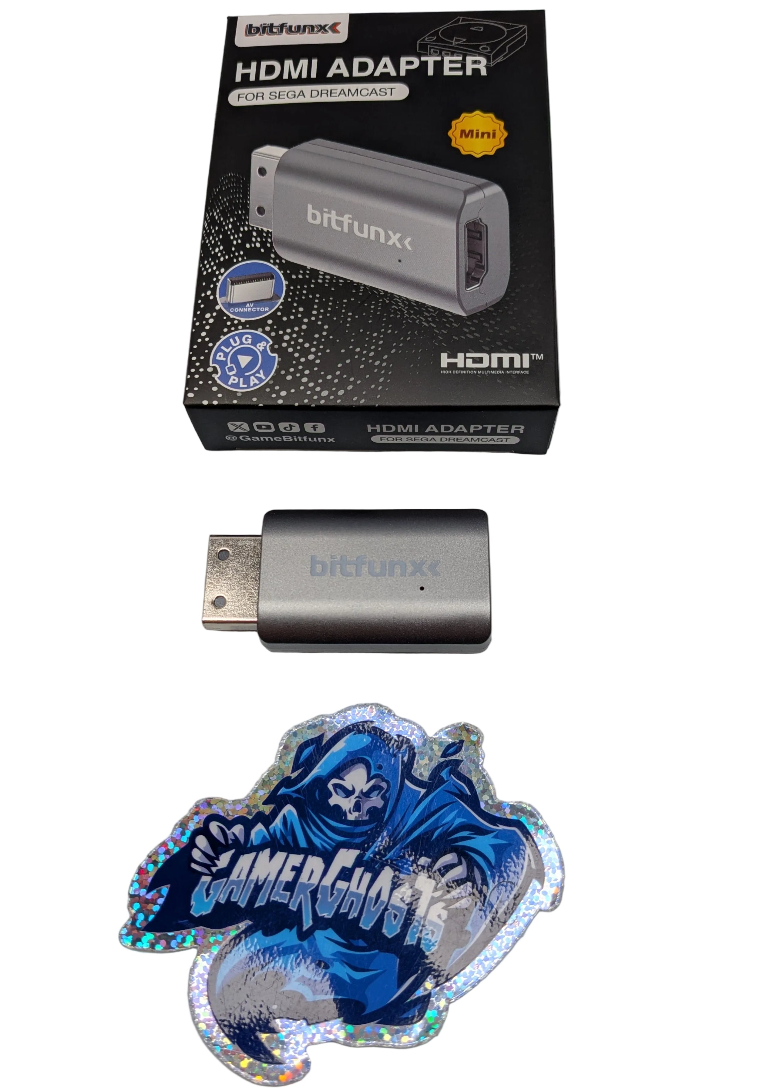 Sega Dreamcast Mini HDMI Adapter - BitFunx VGA