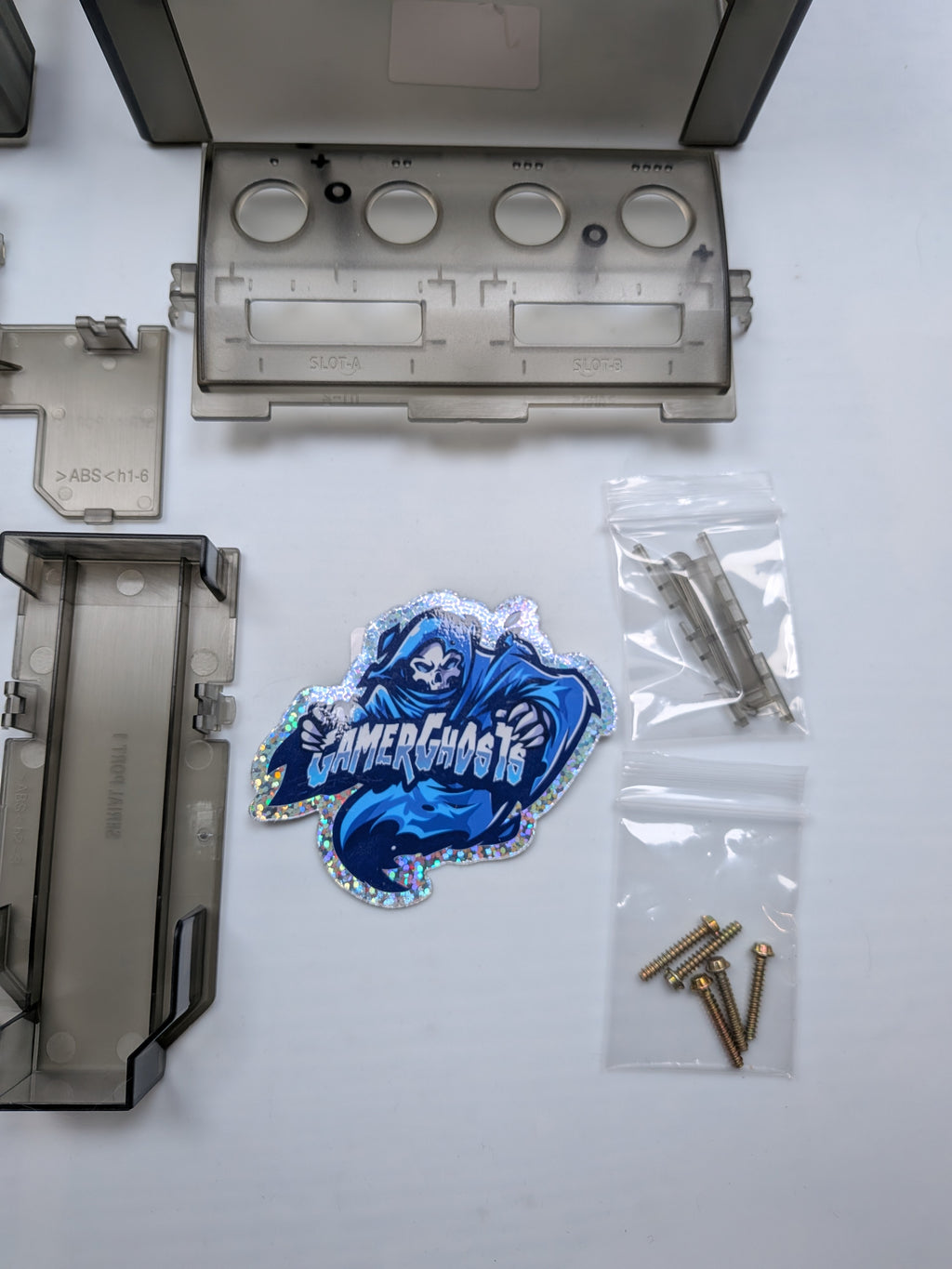 Nintendo GameCube Replacement Shell - Transparent Black
