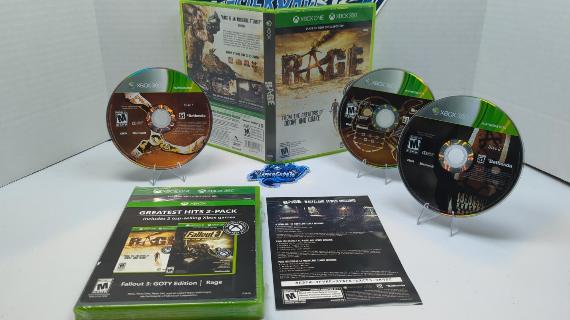 Greatest Hits 2-pack : Fallout 3: GOTY Edition and Rage [Xbox 360 and One]