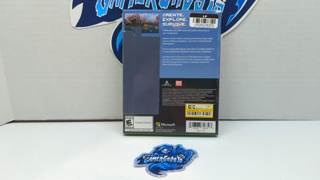 Minecraft + 3500 Coins (Digital Code) - [Xbox One and Series SX]