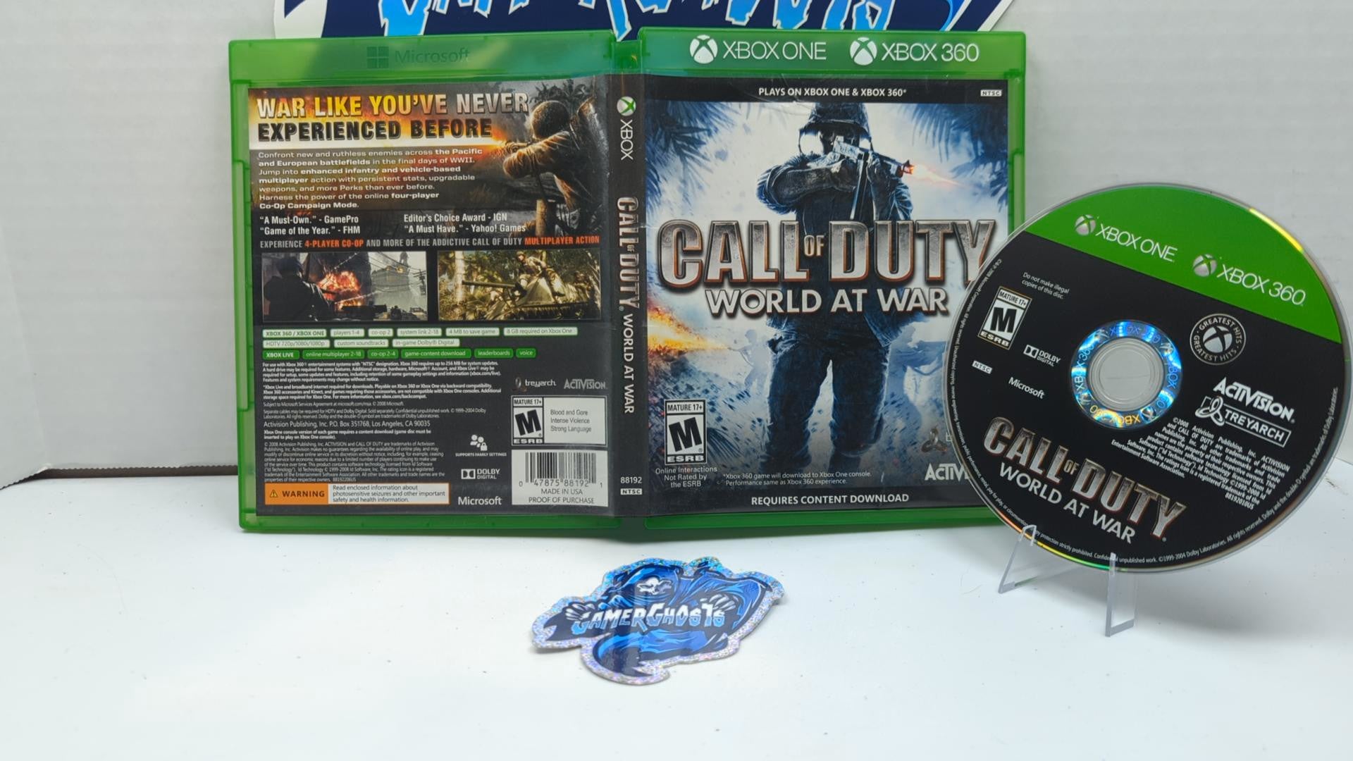 Call of Duty : World at War [Xbox 360 and Xbox One]