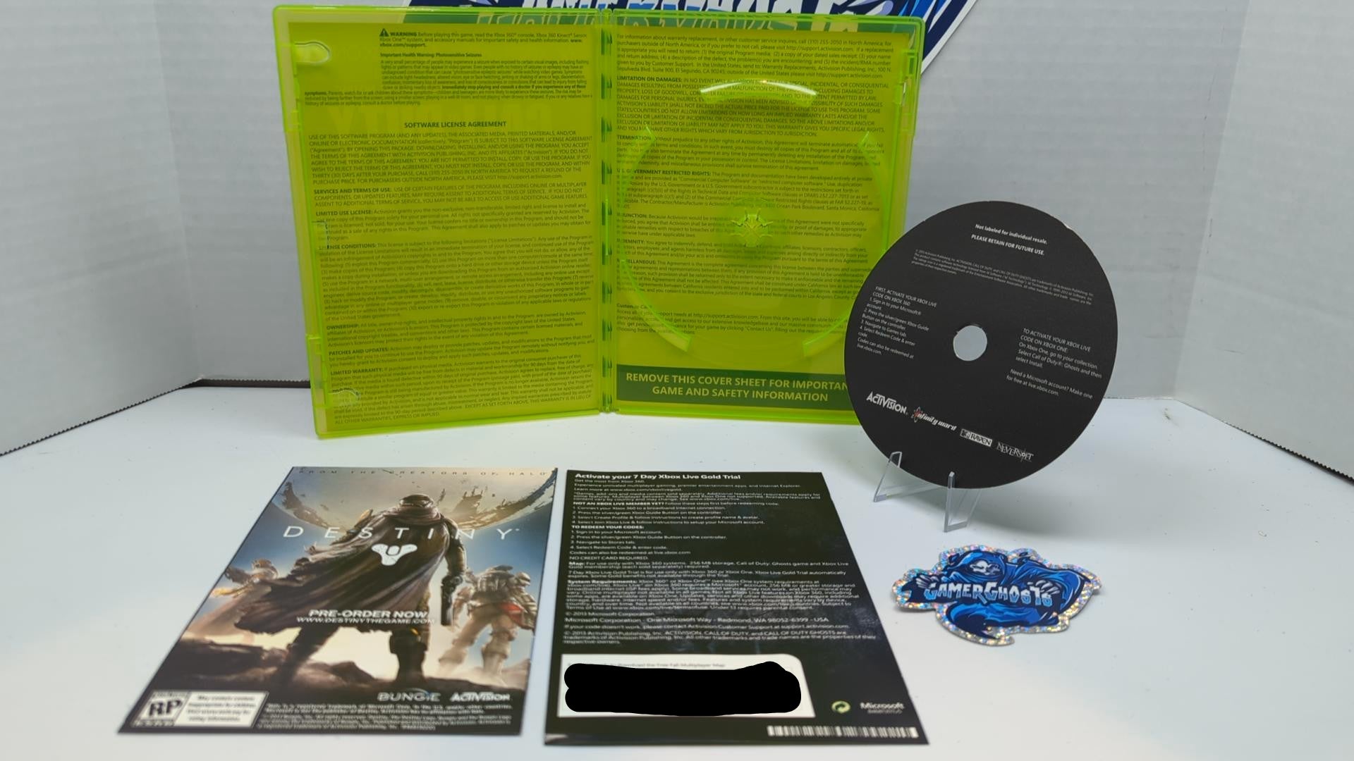 Call of Duty : Ghosts [Xbox 360 and Xbox One]