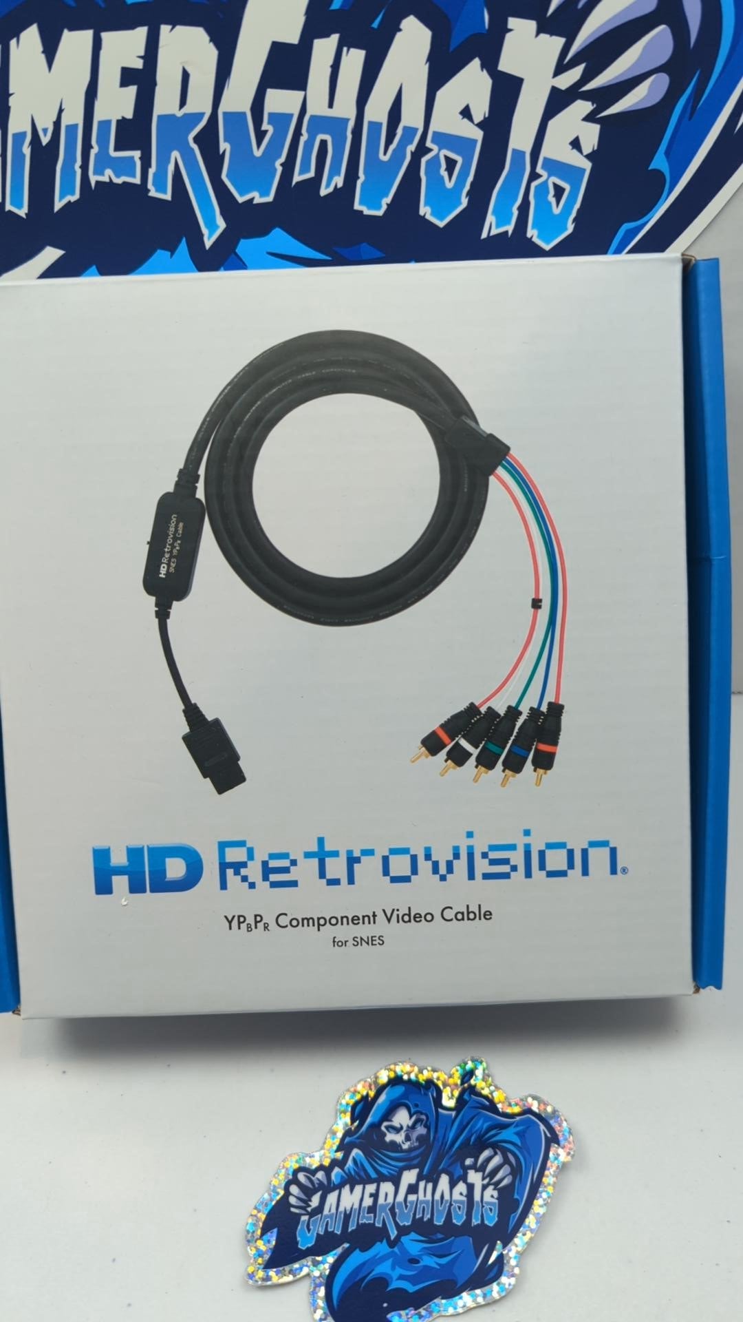 HDRetrovision YPbPr Component Cables for SNES and RGB Modded N64 / Gamecube