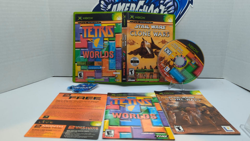 Star Wars the Clone Wars & Tetris Worlds [Original Xbox]
