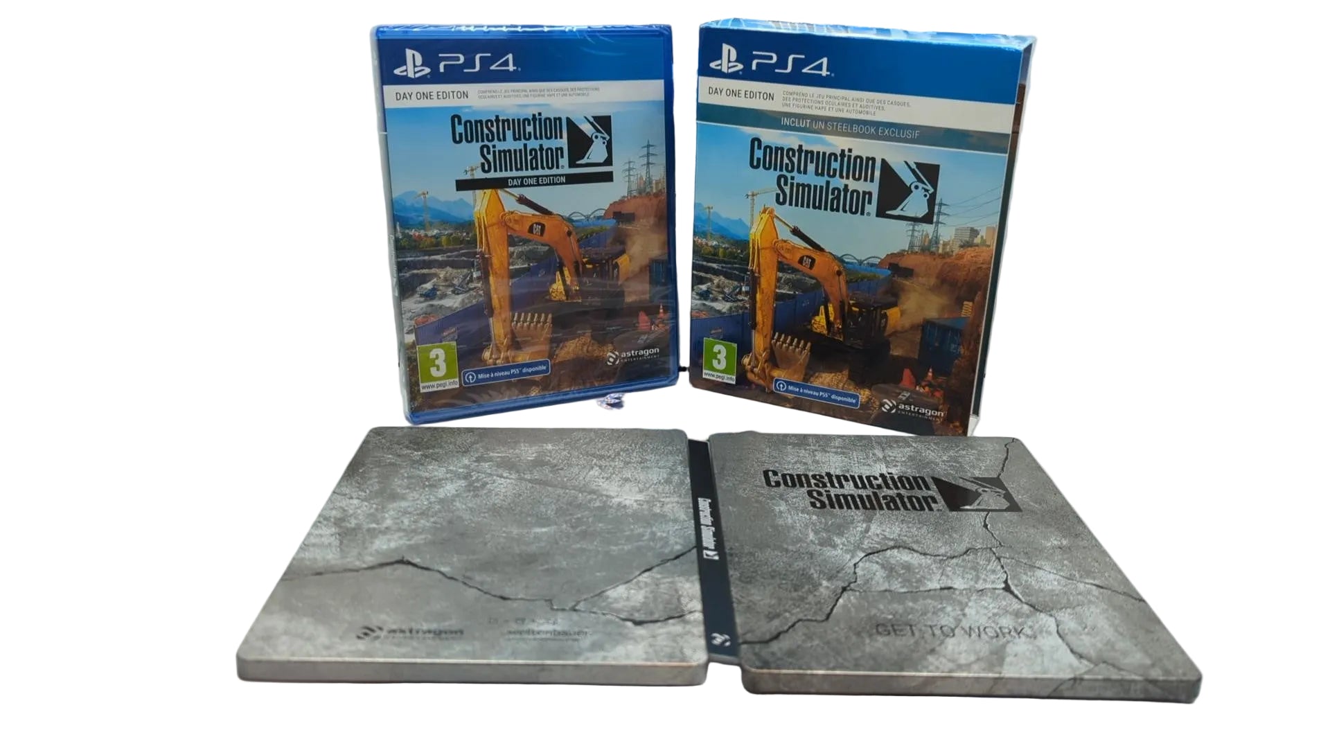 Construction Simulator - Steelbook Exclusive - Import [PS4]