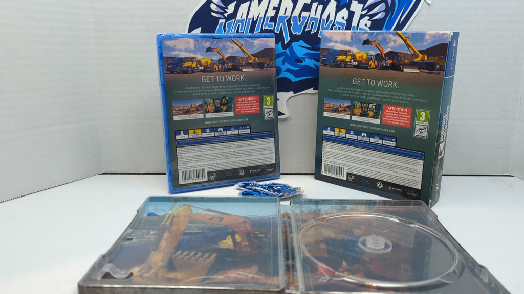 Construction Simulator - Steelbook Exclusive - Import [PS4]