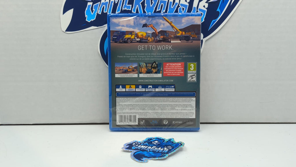 Construction Simulator - Steelbook Exclusive - Import [PS4]