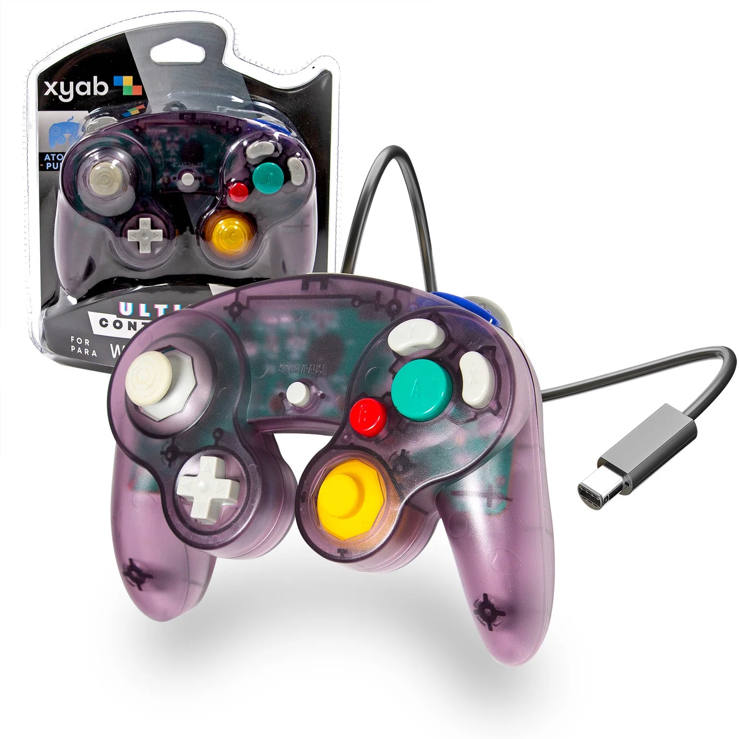 Nintendo Gamecube Wired Controller - Funtastic Colors (XYAB)
