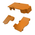 Nintendo Gamecube 3 Piece Port Cover Set (Spice Orange, Black, Silver)