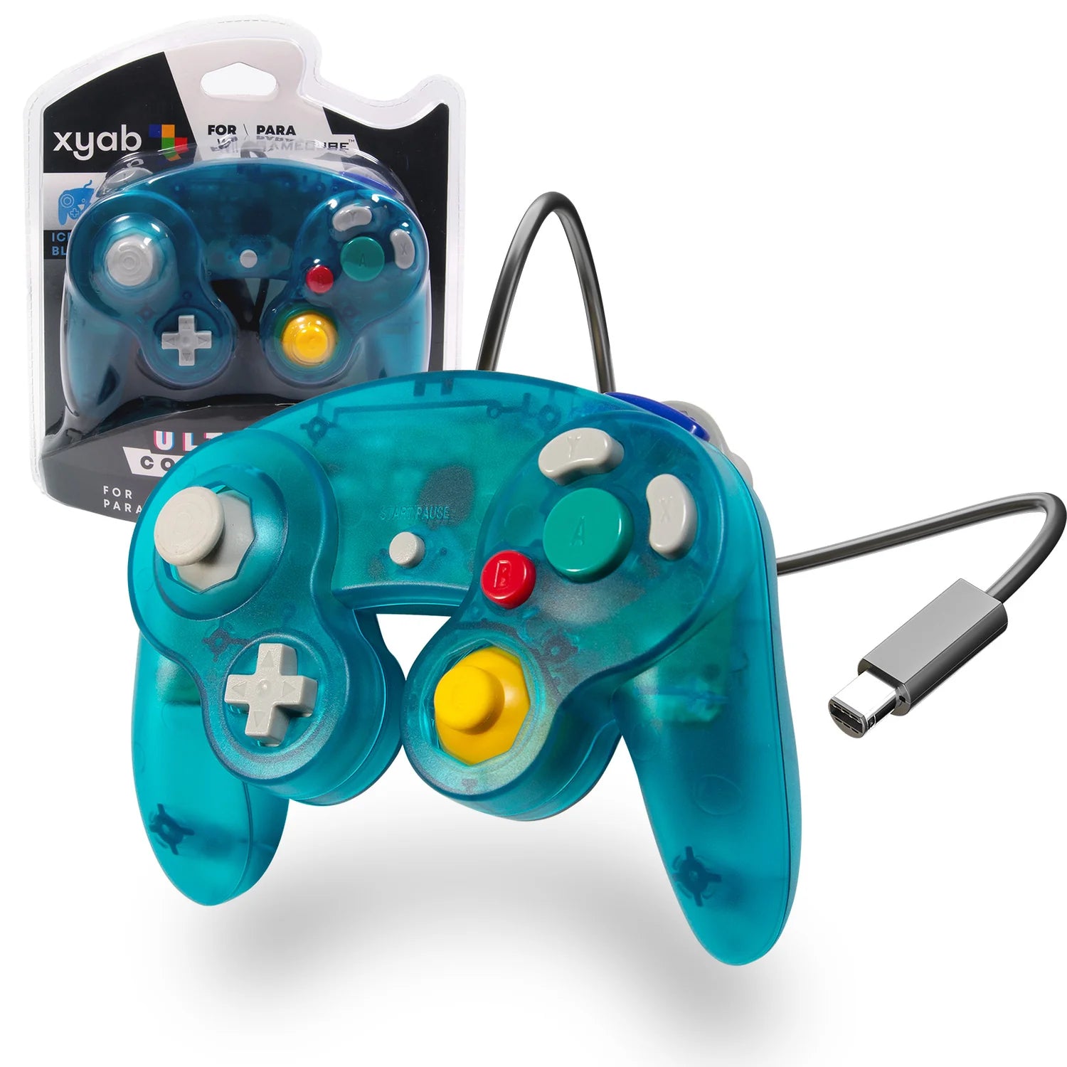 Nintendo Gamecube Wired Controller - Funtastic Colors (XYAB)