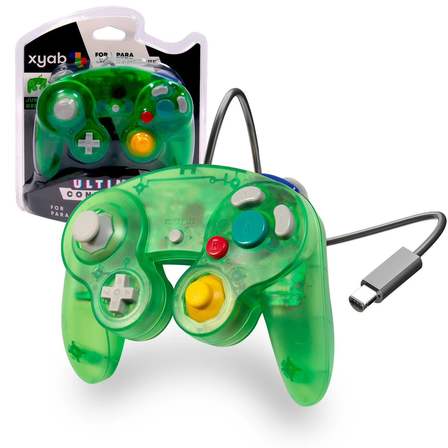Nintendo Gamecube Wired Controller - Funtastic Colors (XYAB)