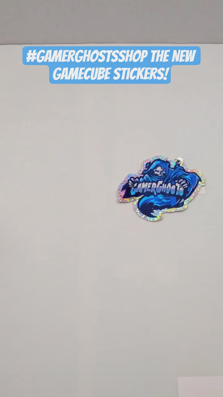 Nintendo GameCube Console Label / Decal / Sticker Set - USA / CAN - NTSC